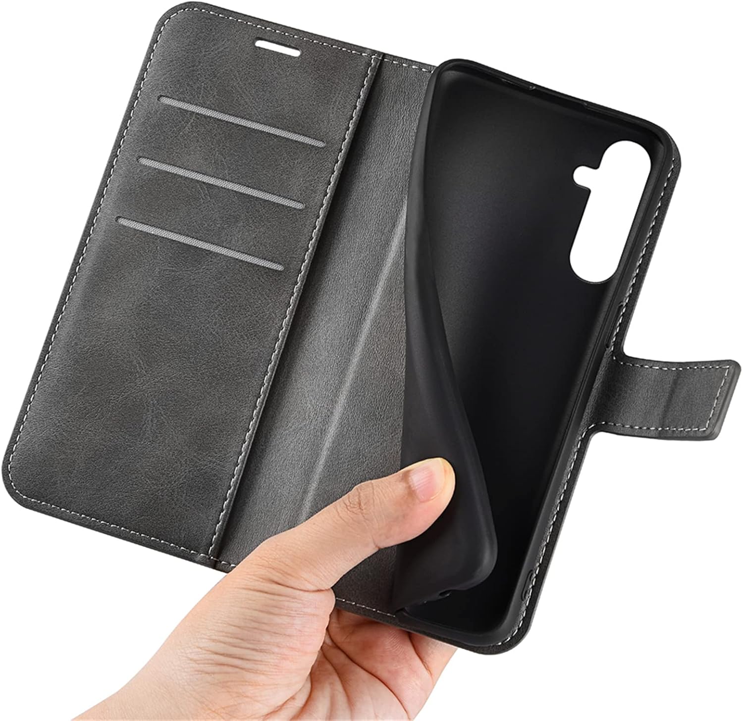 Funda con tapa para Samsung A34 5G Wallet PU Funda protectora magnética para teléfono móvil Samsung Galaxy A34 5G A346M Folio Book Cover con soporte