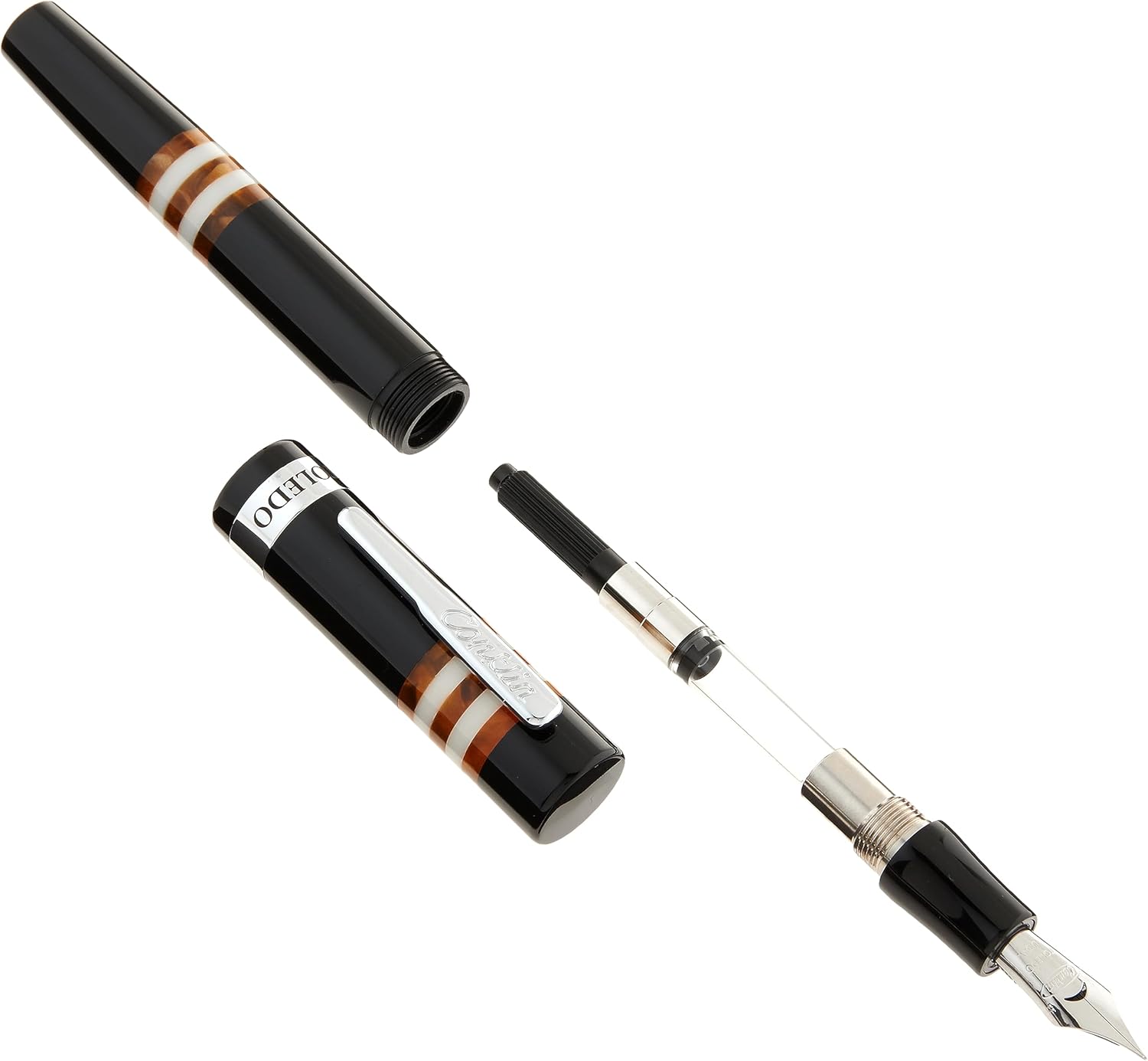 Conklin Pluma estilográfica Toledo Naranja – EF