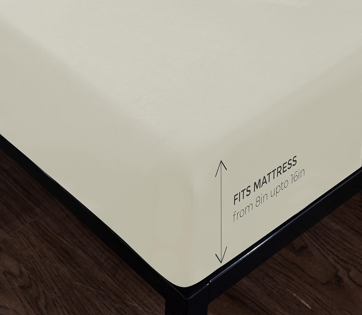 BHT Juego de sábanas de microfibra de alta calidad, sábanas de lujo súper suaves de 1800 hilos, ligeras y refrescantes con bolsillos profundos de 16