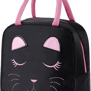 AO ALI VICTORY Lonchera reutilizable, bolsas de almuerzo aisladas para mujeres, niños y niñas, bolsa de almuerzo pequeña, bolsa térmica a prueba de AO ALI VICTORY Lonchera reutilizable, bolsas de almuerzo aisladas para mujeres, niños y niñas, bolsa de almuerzo pequeña, bolsa térmica a prueba de