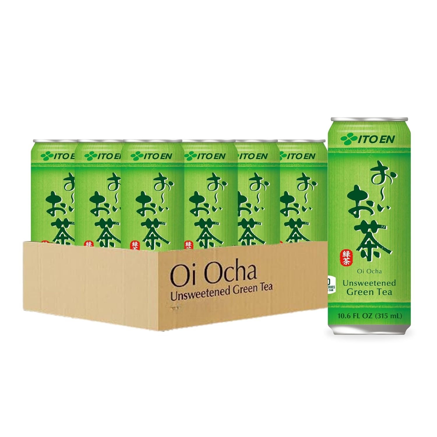 Ito En Té verde Oi Ocha, sin azúcar, 10.6 onzas (paquete de 12)