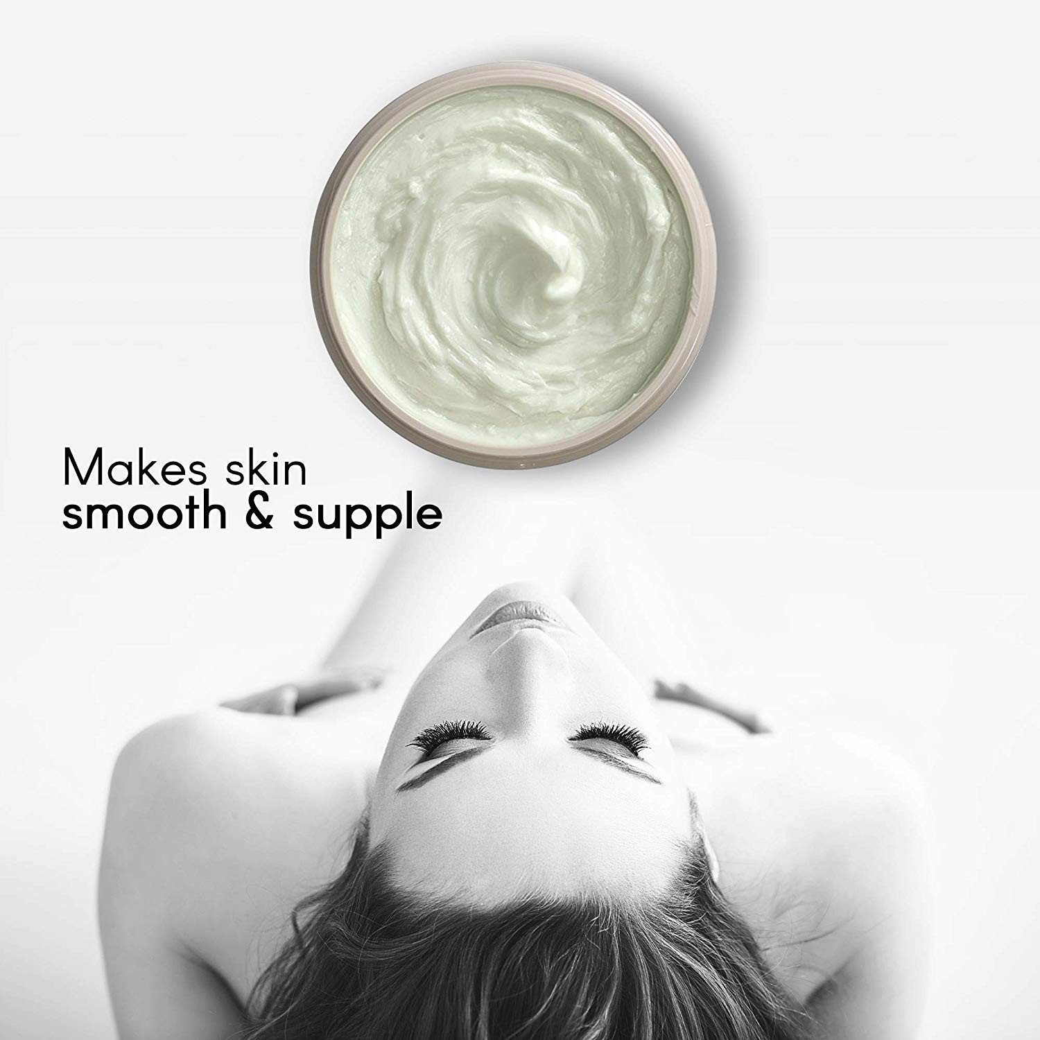 -417 Dead Sea Cosmetics Mantequilla corporal de nutrición profunda de kiwi y mango para piel seca, nutre y protege de la radiación UV, humectante