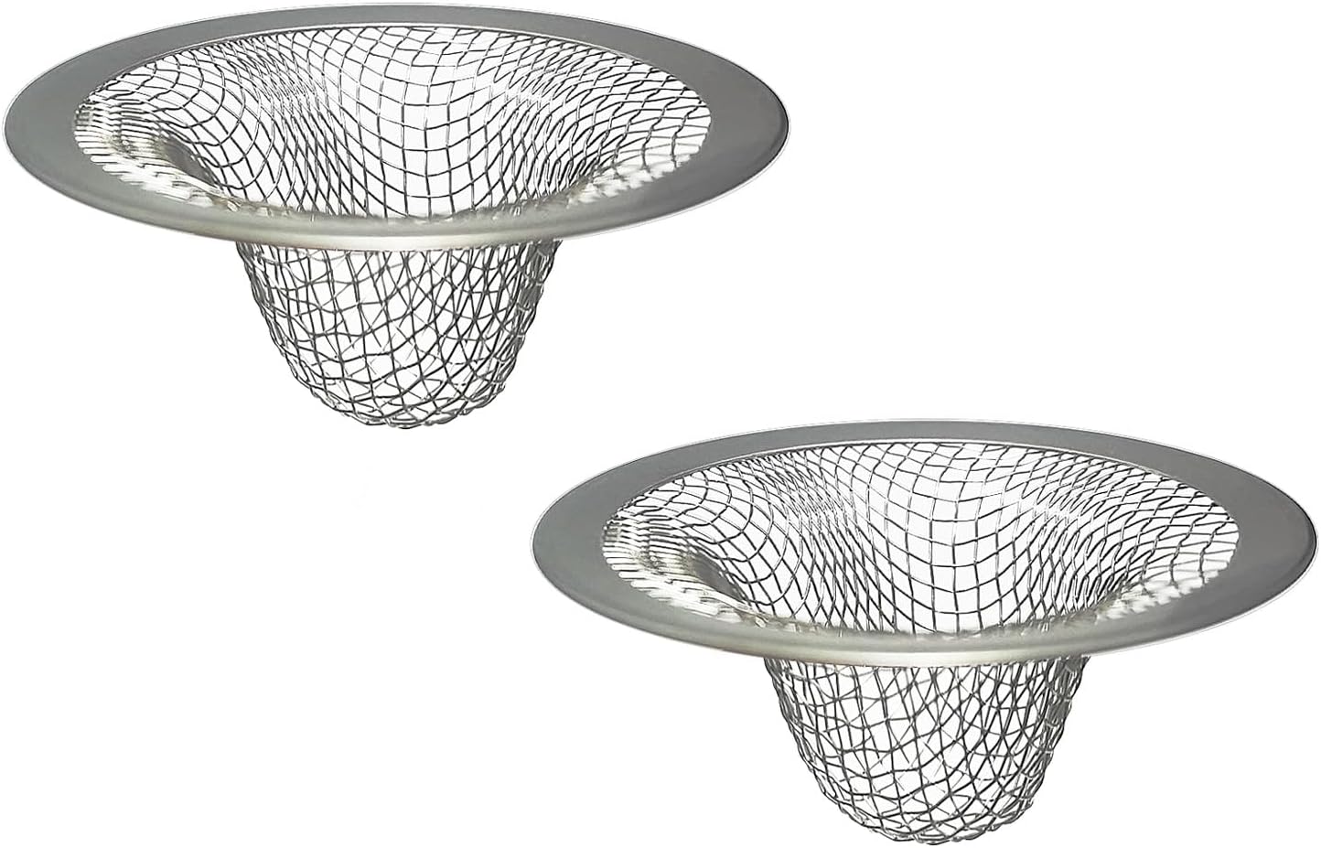Cesta pequeña de malla de drenaje de 1.0 pulgadas, coladores de drenaje para lavabo de baño, 2 colectores de drenaje para lavandería, piscina de
