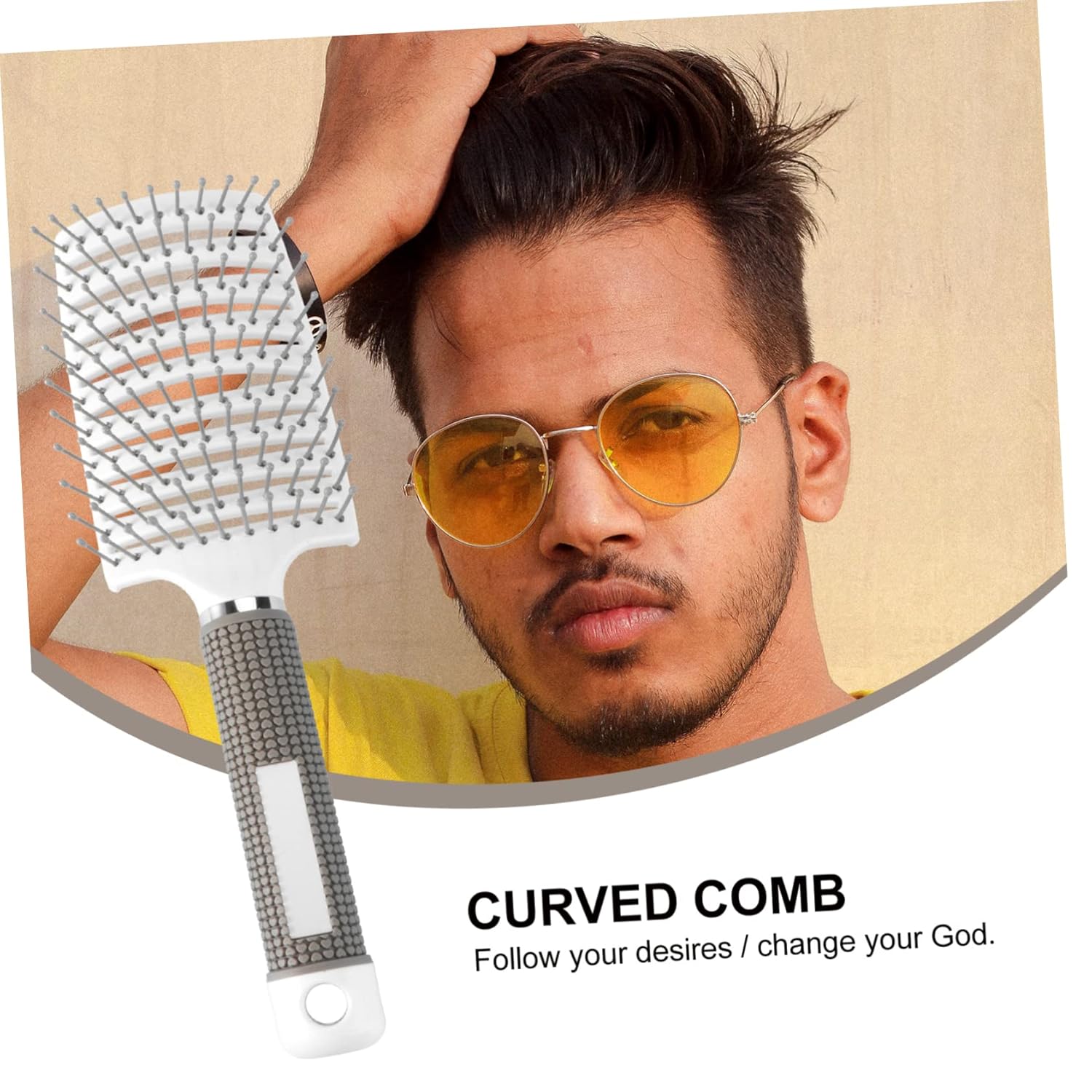 Peine de plástico para el cabello de aire caliente, peine de peinado, cepillo de pelo rizado, secador de pelo, cepillo para el pelo, peine para el