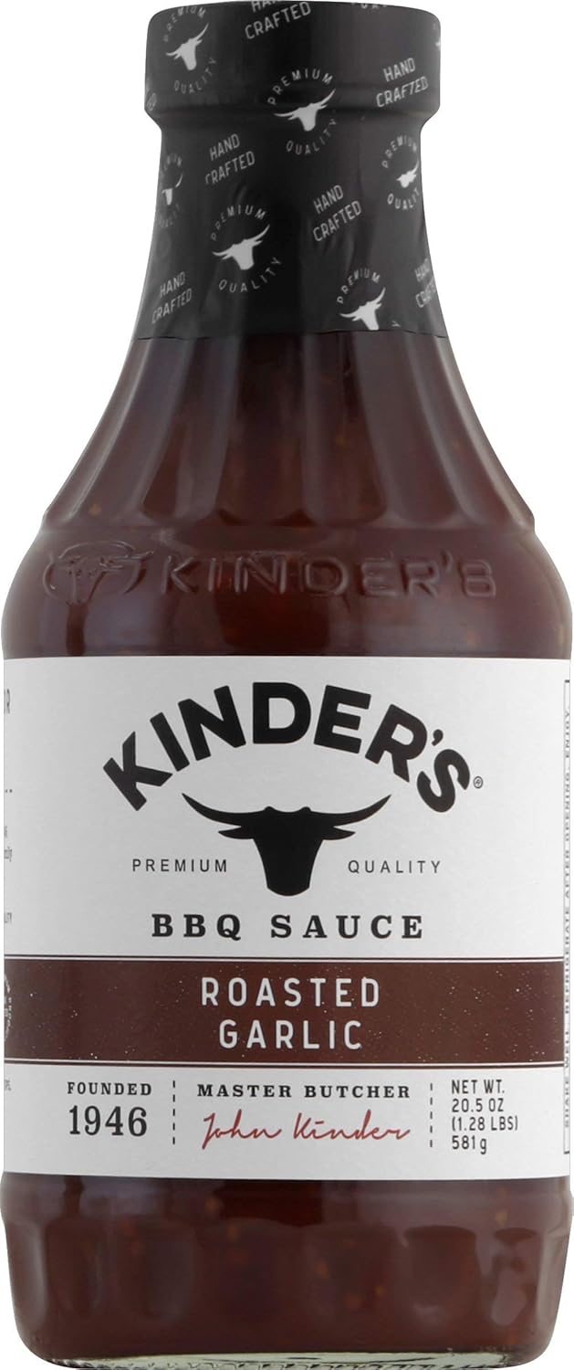 Kinder Sauce Barbacoa Ajo oxidado, 20.5 oz