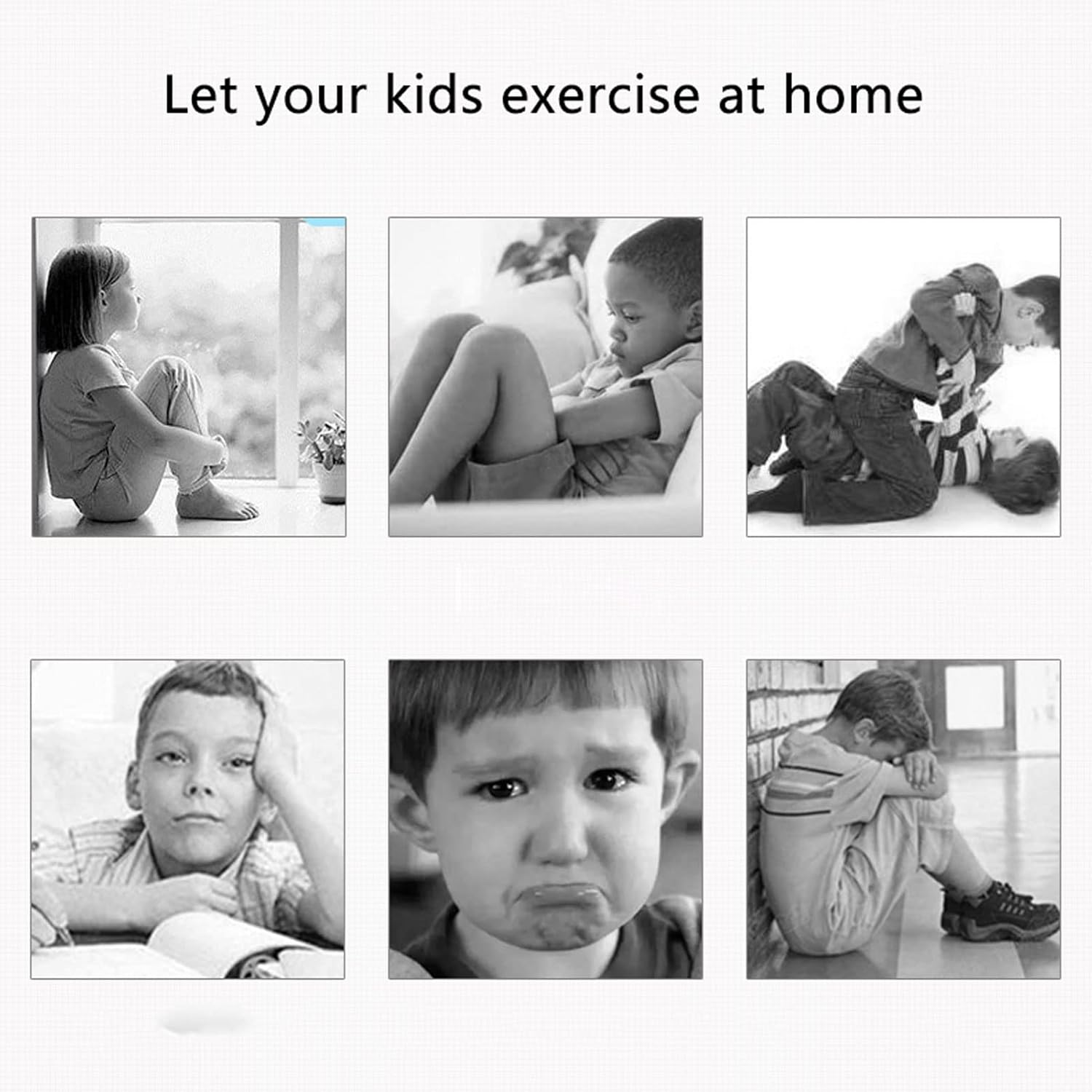 Mini máquina de ejercicio paso a paso para niños, escalador de aire, máquina de pasos cardio fitness con monitor LCD, pedales antideslizantes,