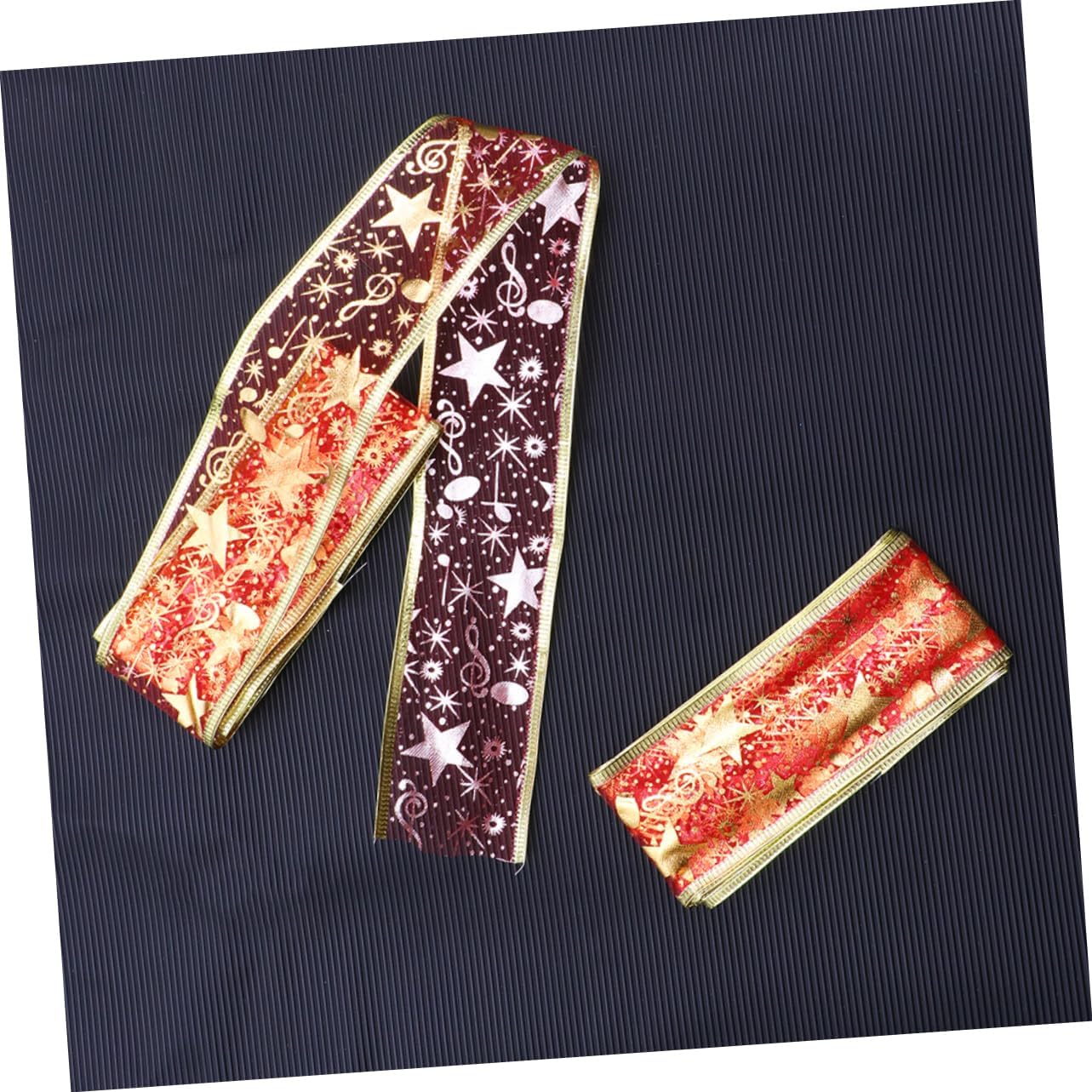 SEWACC 12 rollos de 2 cintas de Navidad para regalos de Navidad para manualidades, decoración de Navidad, cinta de regalo de vacaciones, cinta de