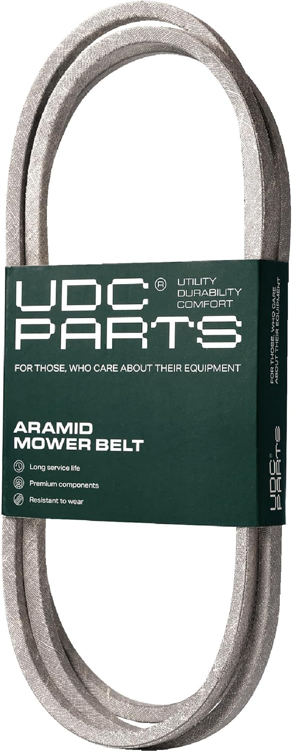 UDC Parts 174368 – Cinturón de plataforma para cortacésped Craftsman Husqvarna 532174368 AYP Poulan Jonsered 48 pulgadas YTH2148 YTH2448 GTH2548