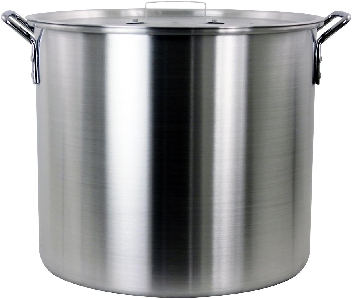 CHARD , Juego de olla de aluminio y cesta coladora perforada, 42 cuartos de galón
