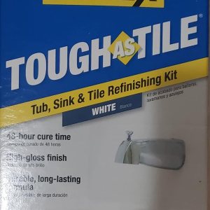 Homax – Kit de reacabado de azulejos y bañeras, color blanco, resistente, Blanco Homax – Kit de reacabado de azulejos y bañeras, color blanco, resistente, Blanco