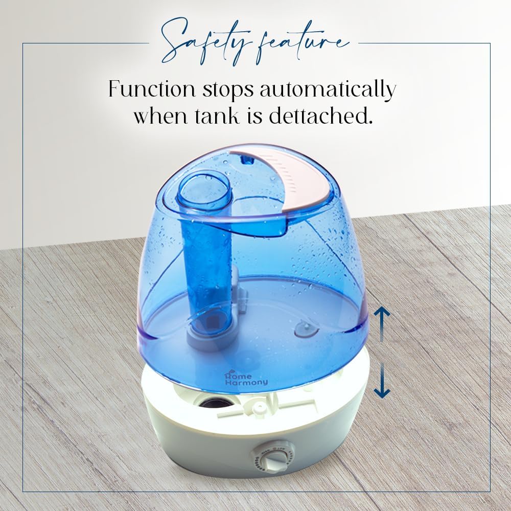 Humidificadores de niebla fría para dormitorio, humidificador de habitación grande de 3.5 L, humidificador personal con boquilla giratoria de 360