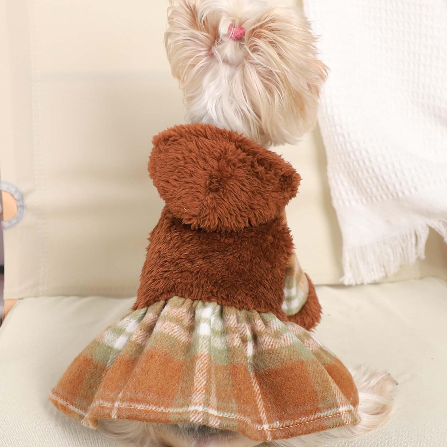 Sudadera con capucha para perro, ropa de invierno para perros pequeños, macho, hembra, sudaderas con capucha para perros para clima frío, abrigos de