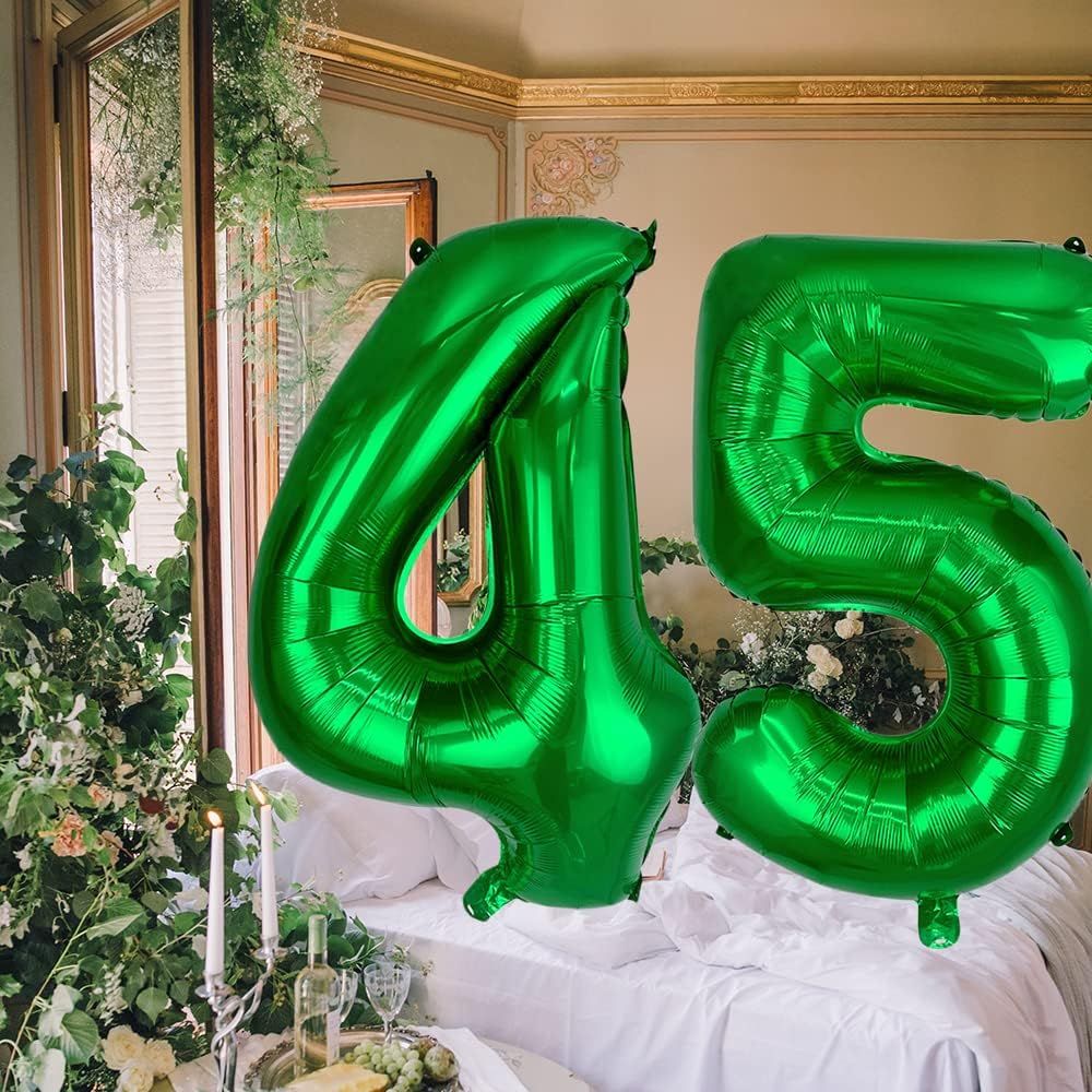 Globos digitales del número 33 de 32 pulgadas, globos del alfabeto 33, globos de helio, globos grandes para suministros de fiesta de cumpleaños,
