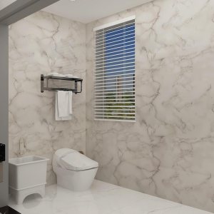 JSEVEM Papel tapiz de mármol blanco y gris extra ancho de 31 x 157 pulgadas, para despegar y pegar, papel de contacto de granito gris crema con JSEVEM Papel tapiz de mármol blanco y gris extra ancho de 31 x 157 pulgadas, para despegar y pegar, papel de contacto de granito gris crema con