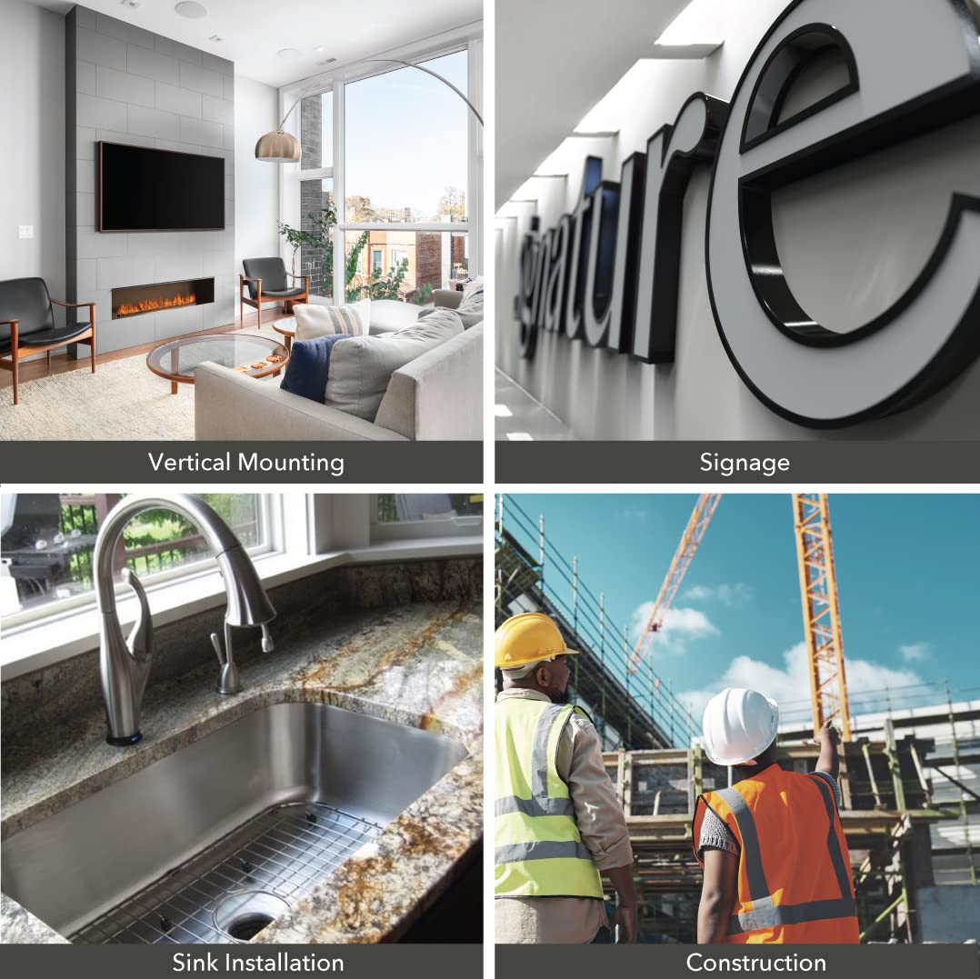 BoaBond – Adhesivo híbrido avanzado, multiusos, agarre rápido, fácil instalación vertical, resistente para aplicaciones de construcción,