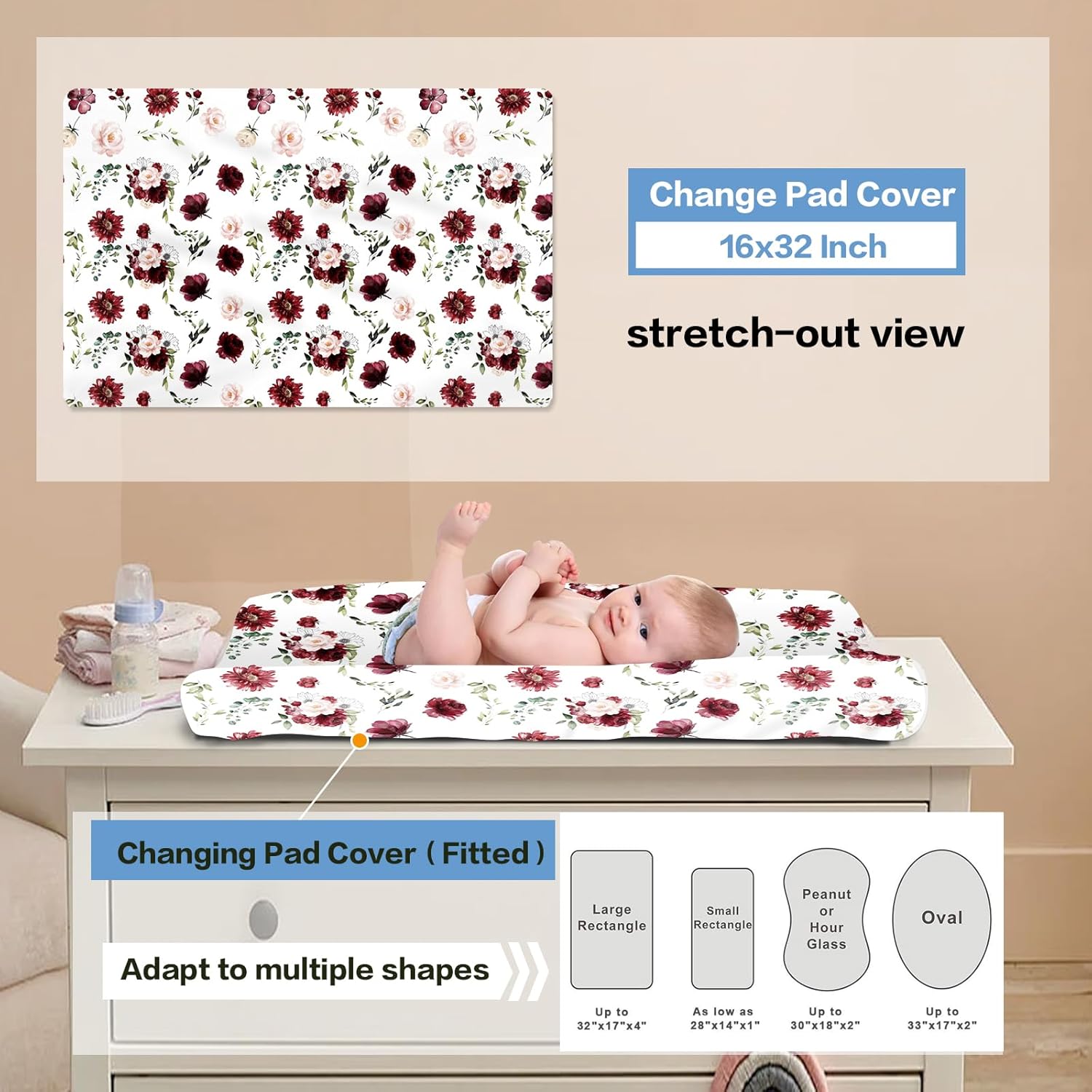 Juego de ropa de cama personalizado para cuna para bebé, juegos de cuna de bebé personalizados con nombre, juego de ropa de cama de guardería,