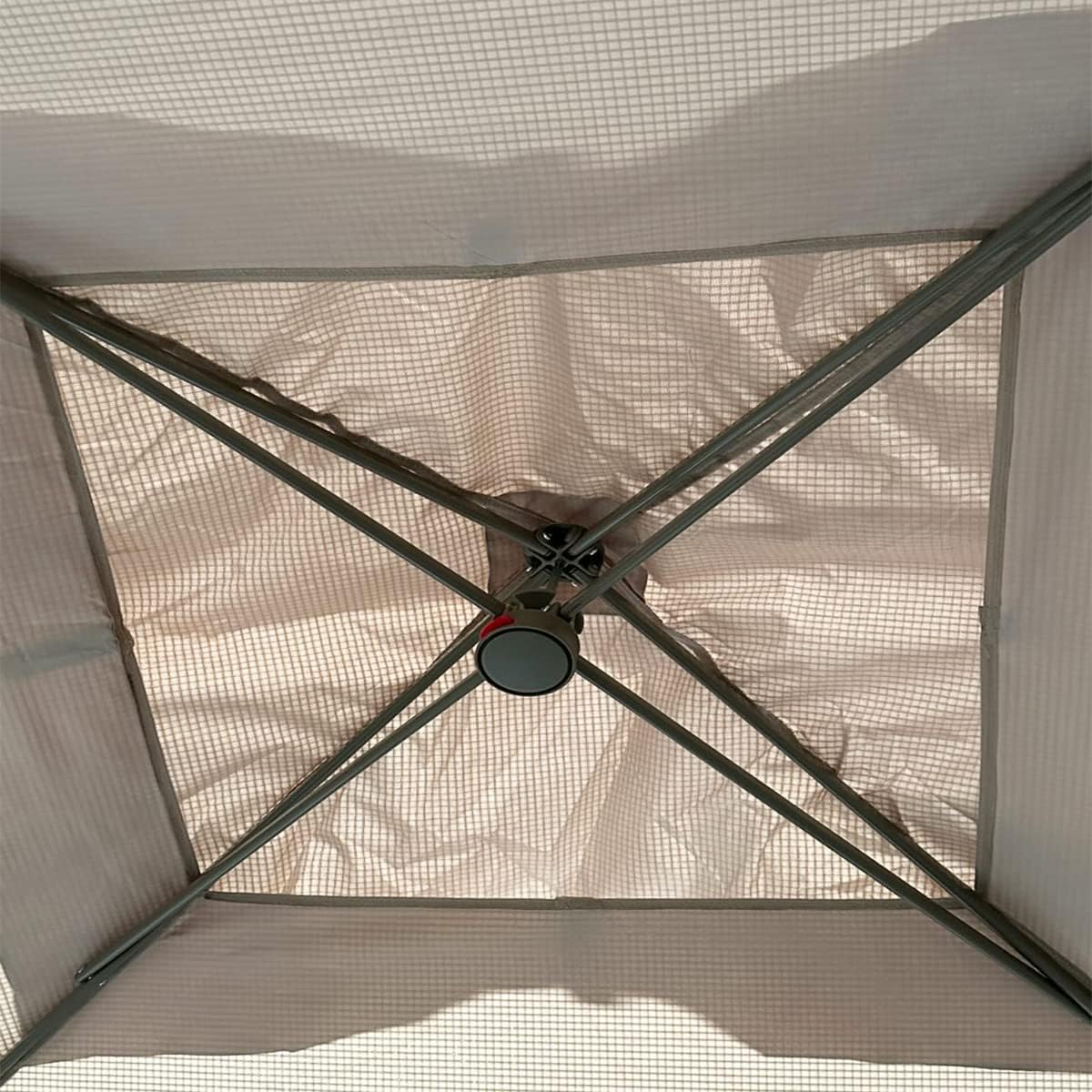 Garden Winds Cubierta superior de repuesto de ajuste personalizado compatible con el cenador desplegable Hampton Bay Stockton de 11 x 11 pulgadas,