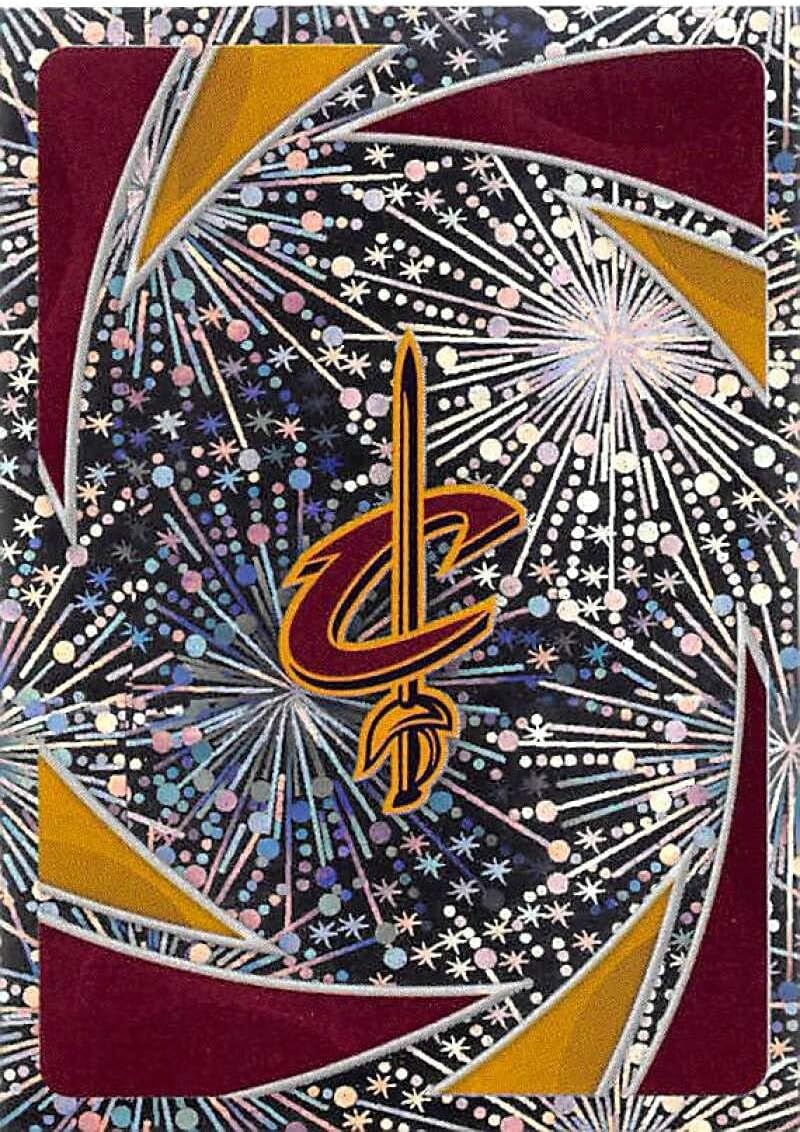 2020-21 Panini Stickers #170 Cleveland Cavaliers Team Logo FOIL Official NBA Basketball Album Sticker Measuring 2.75 inch tall X 2 inches wide in