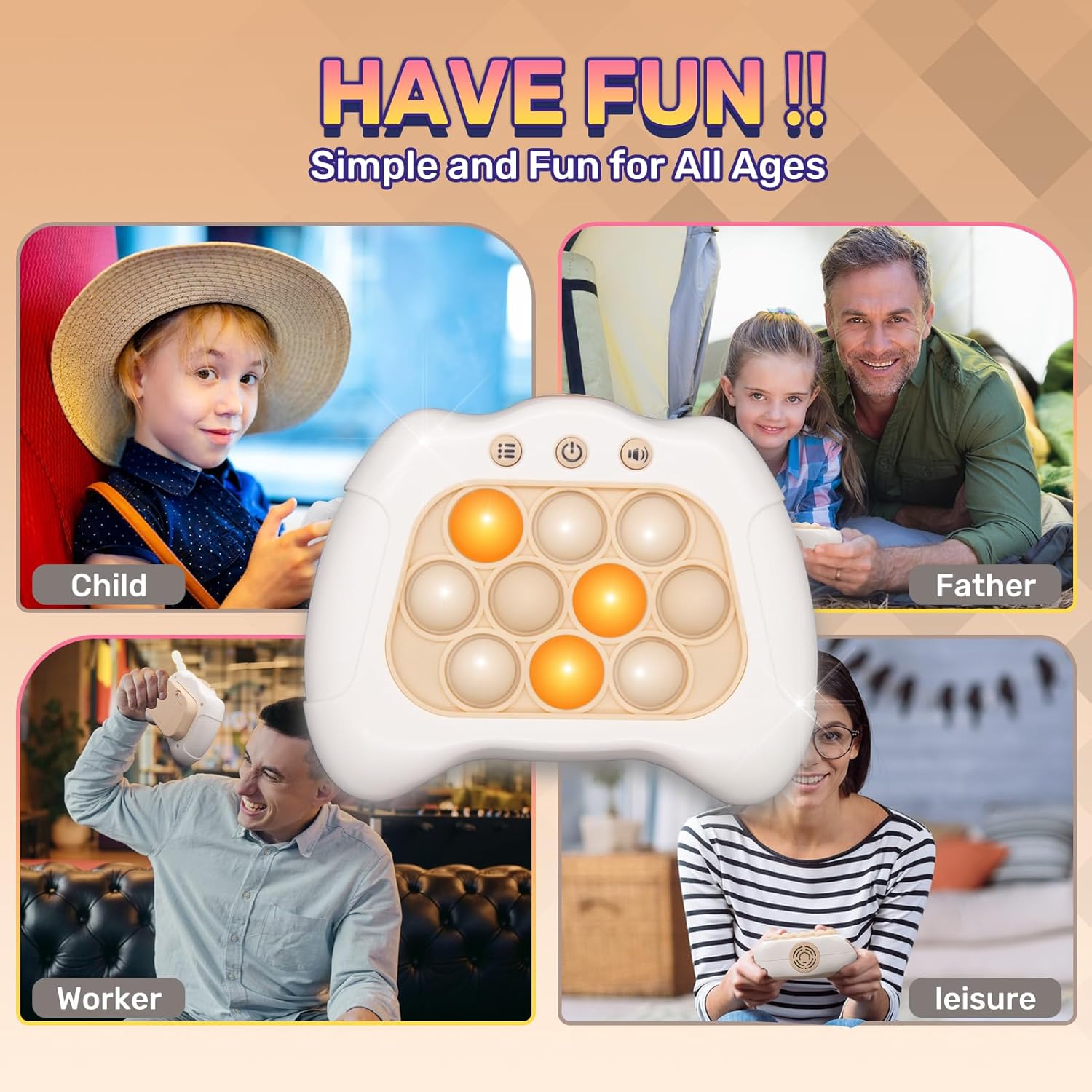 Juguetes para ansiedad para niños de 8 a 12 años, divertido juego de pop pro it, juguete de mano para ansiedad de 5 a 7 años, juguetes sensoriales