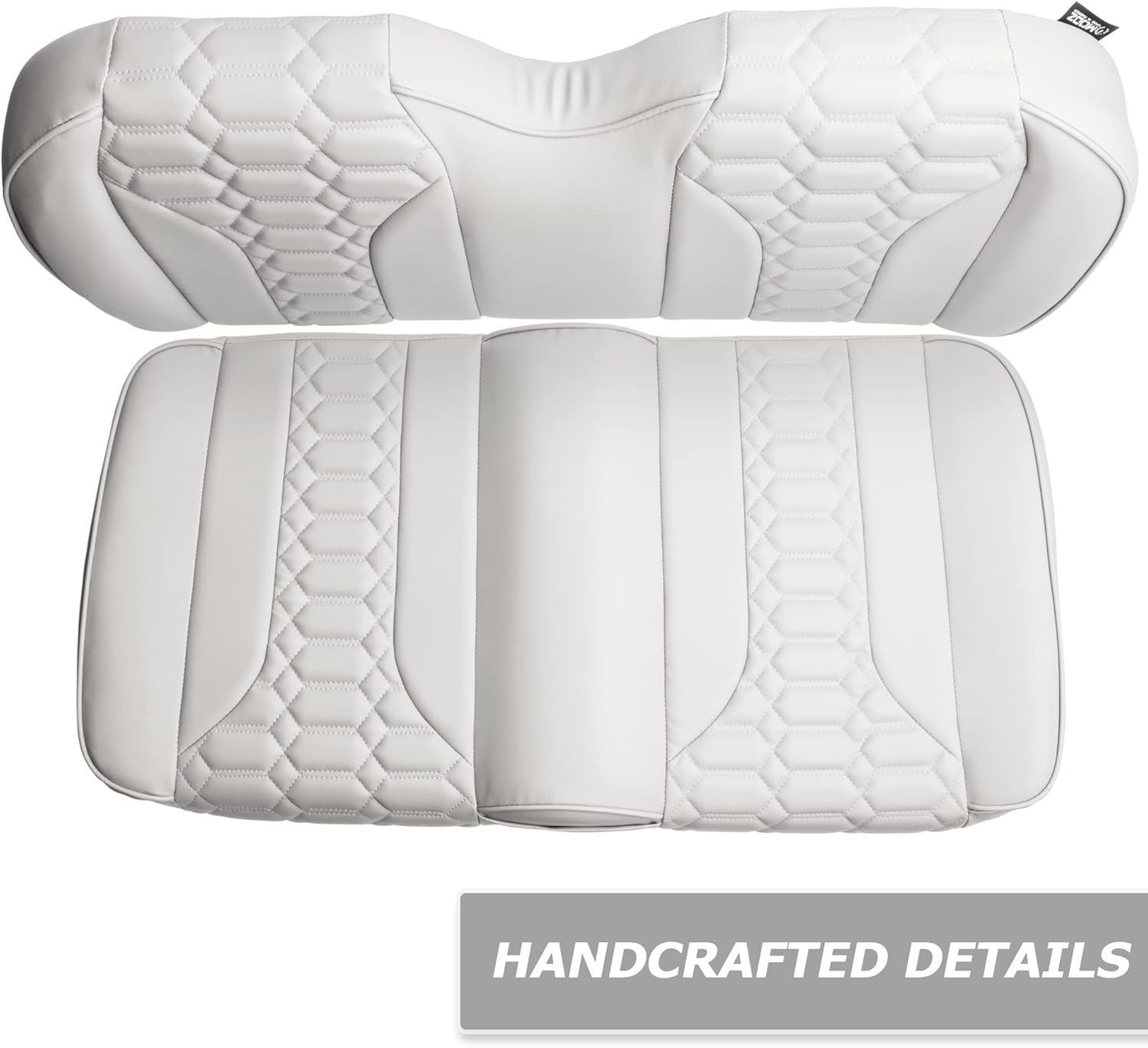 MODZ FS2 Custom Golf Cart Asiento Delantero para ICON 20,i20L, i40 & i40L – Añadir $40 – Base Blanca – Sin patrón