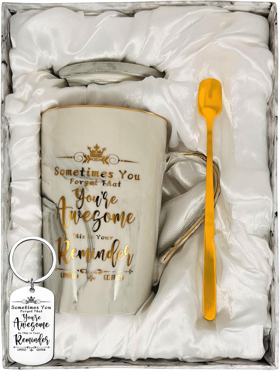 GITITUMB Sometimes You Forget Your Awesome Gifts – Regalos inspiradores para mujeres que lo tienen todo, día del jefe, Navidad, regalos de