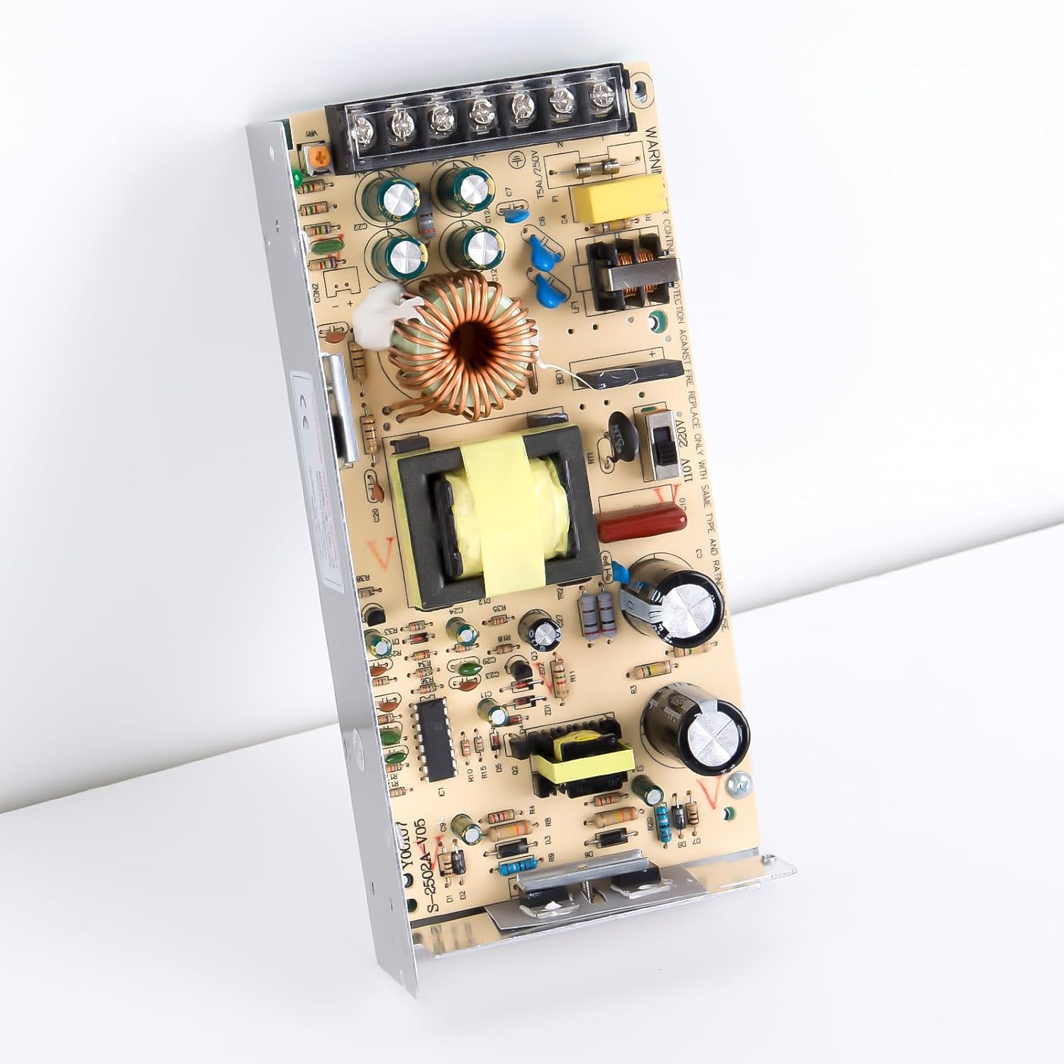 Fuente de alimentación conmutada de 12V 15A 180W DC AC 100V240V a DC-12V Adaptador de corriente, voltaje constante del transformador, adecuado para