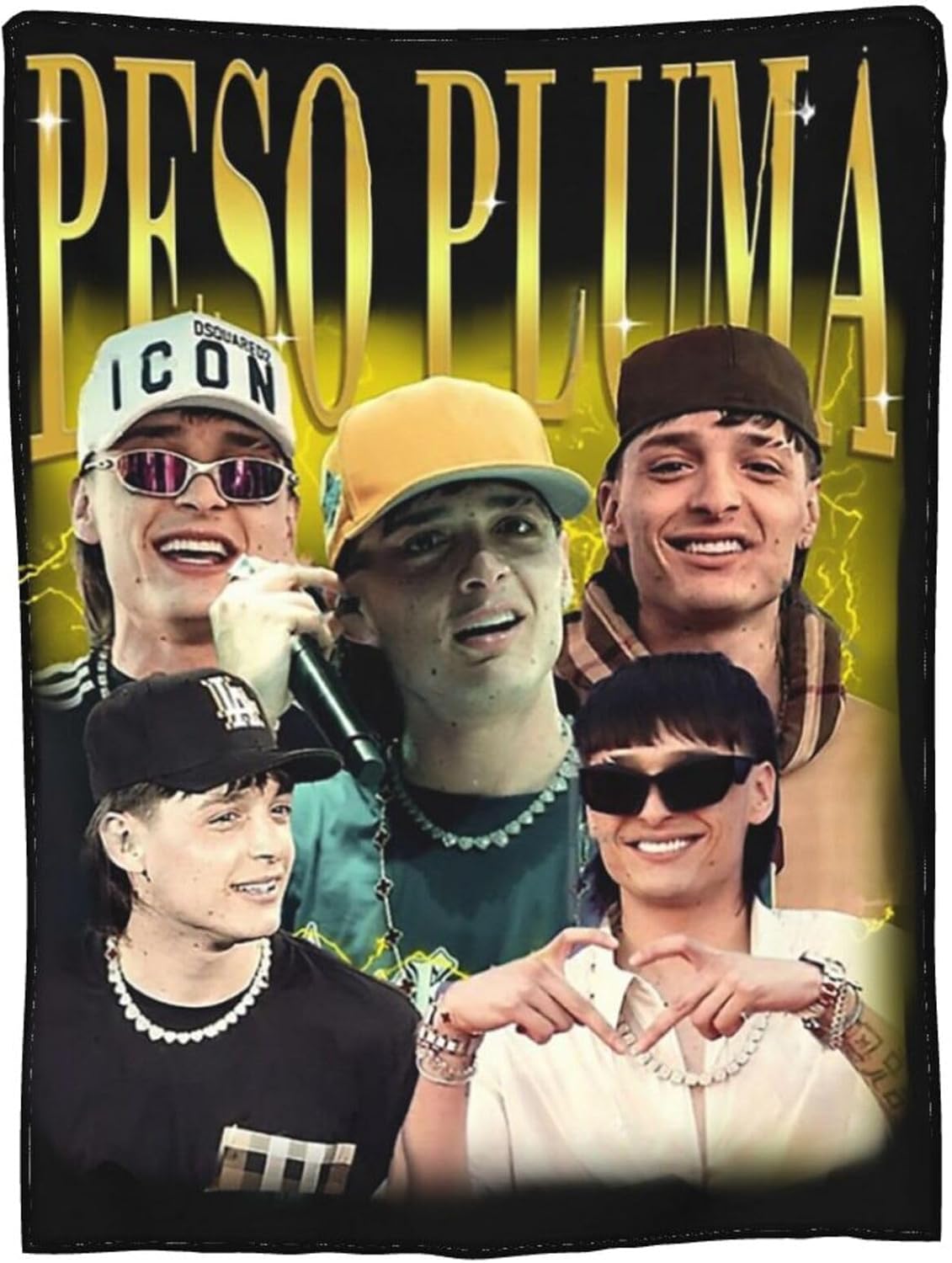 Peso – Manta de collage musical de pluma, cálida y acogedora manta de felpa para cama, sofá, cama, sofá, decoración de sofá, sofá, decoración de
