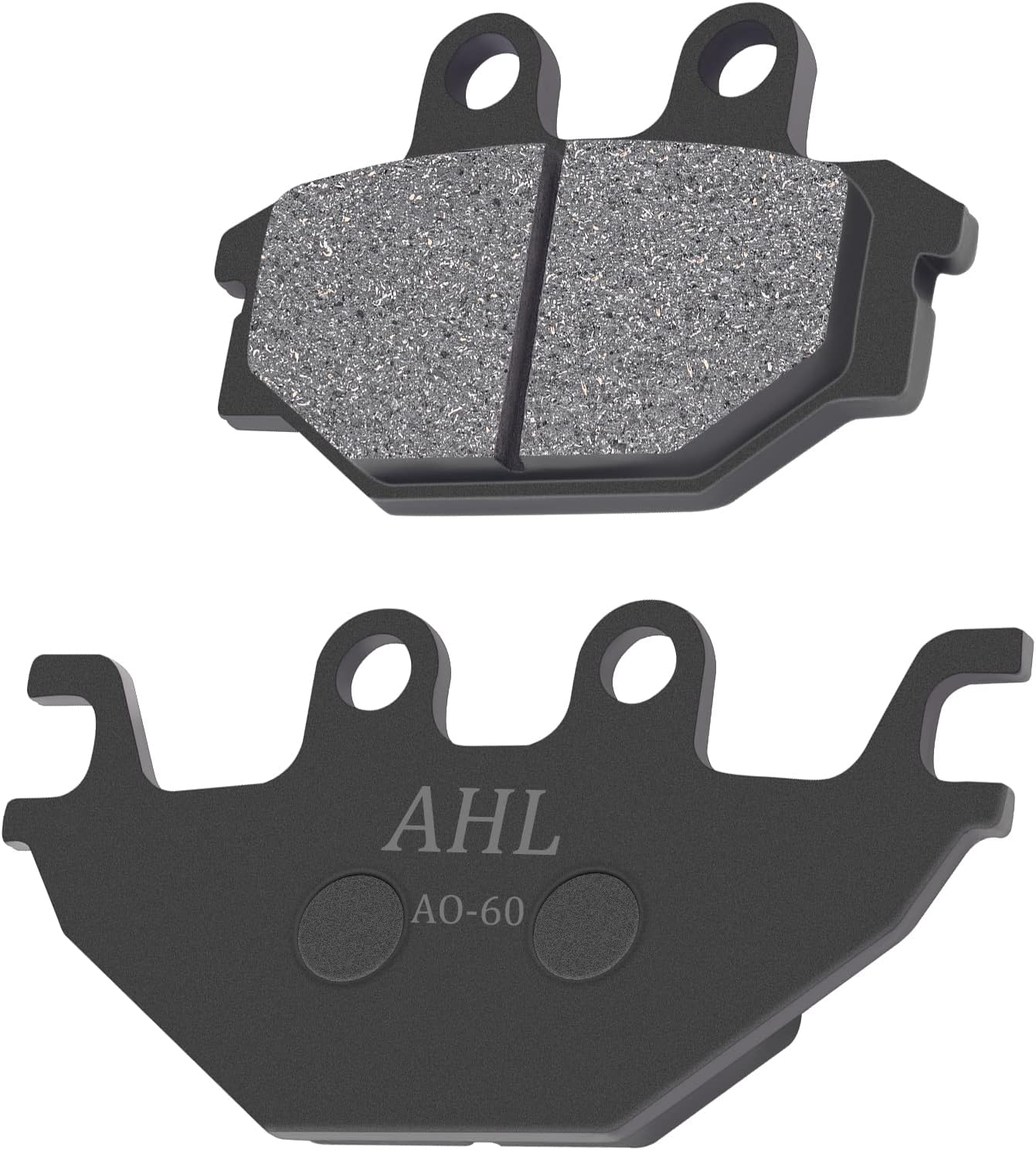 AHL Pastillas de freno traseras semimetálicas para KAWASAKI KAF820 KAF-820 KAF 820 EGFEHFEJF Mule Pro FX 2016-2018, KAF 820 FGFFHFFJF Mule Pro FXEPS