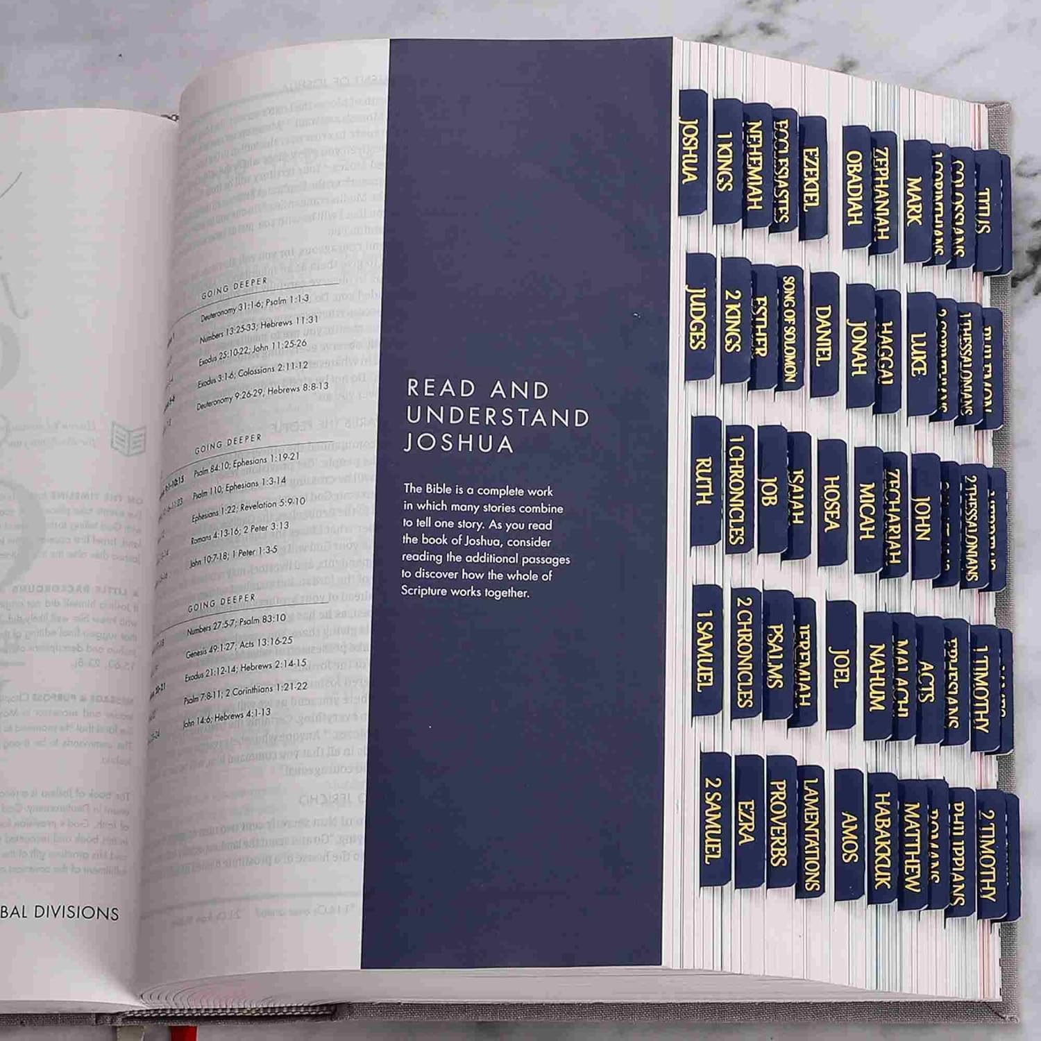 Pestañas laminadas para la Biblia, calcomanías de impresión grande de reposicionamiento, pestañas bíblicas fáciles de leer y aplicar para mujeres y