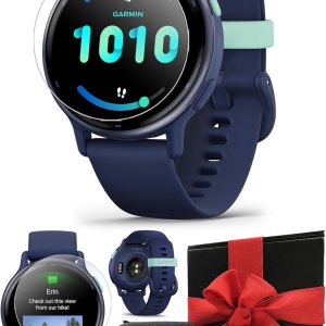 PlayBetter Garmin vivoactive 5 (Metallic Navy) Reloj inteligente con GPS para fitness, reloj de salud con pantalla AMOLED, hasta 11 días de batería, PlayBetter Garmin vivoactive 5 (Metallic Navy) Reloj inteligente con GPS para fitness, reloj de salud con pantalla AMOLED, hasta 11 días de batería,