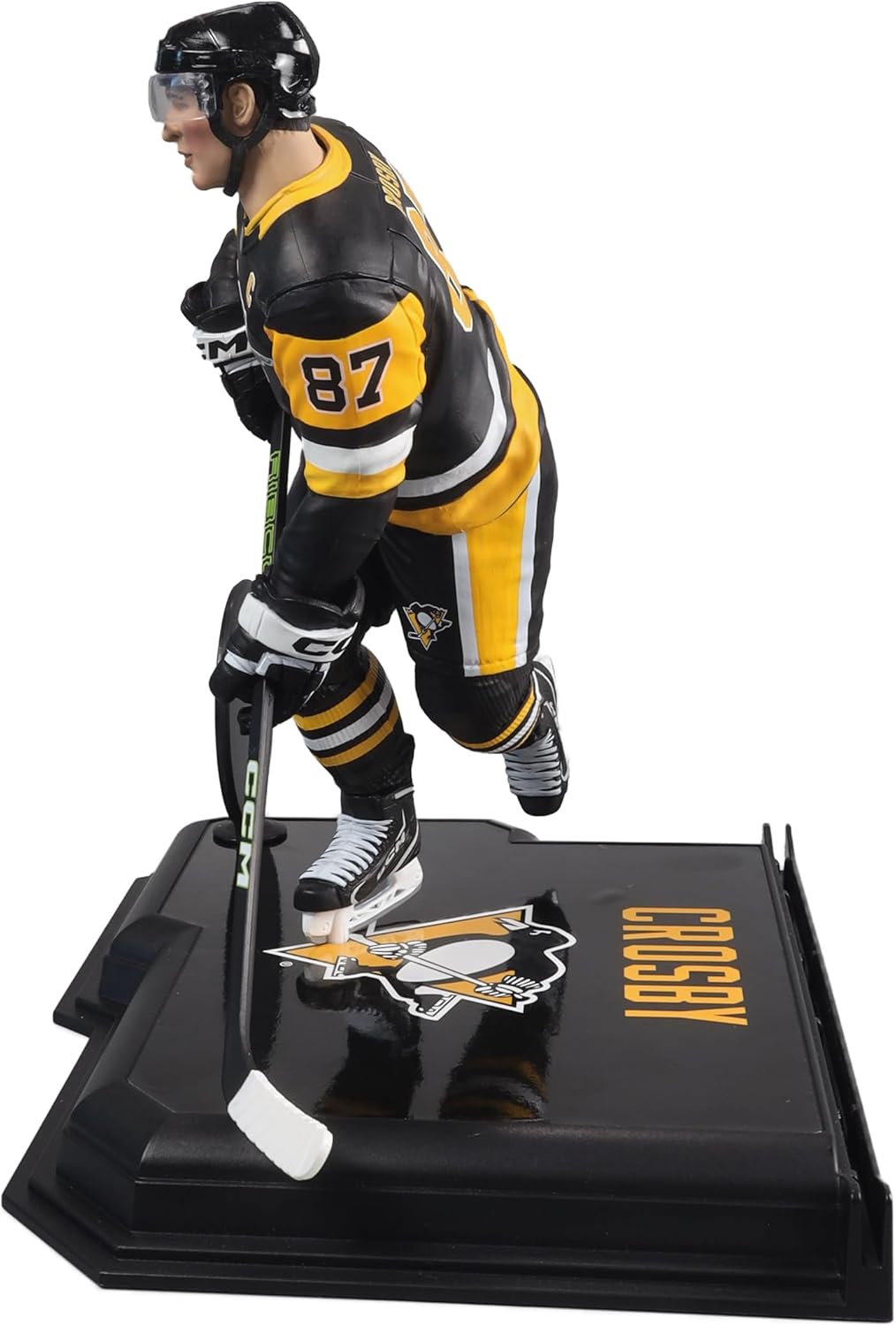 McFarlane Toys – Figura posada de Sidney Crosby (Pittsburgh Penguins) de la NHL de 7 pulgadas, Picks deportivos de McFarlane