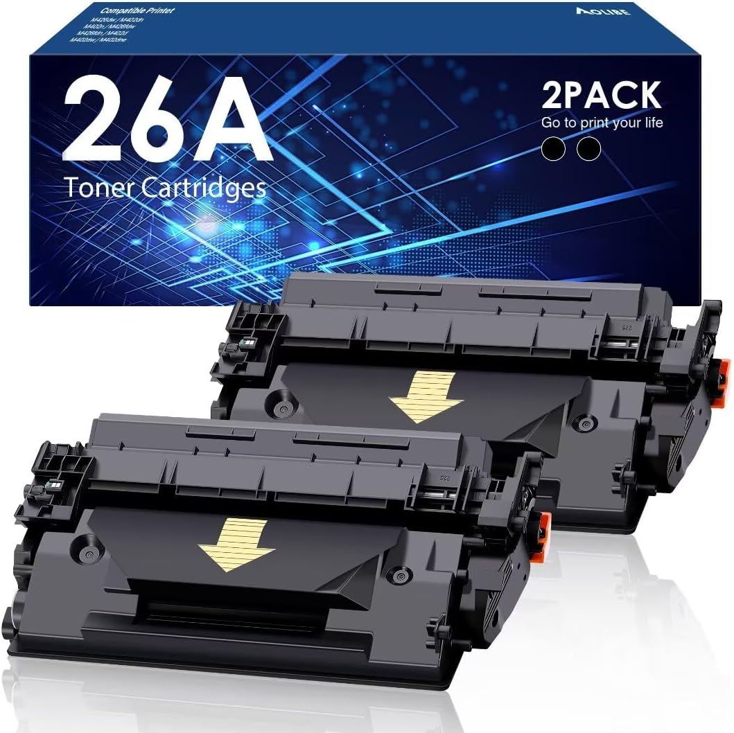 Cartucho de tóner 26A negro compatible con impresora HP 26A CF226X CF226A 26X con impresora HP Laserjet Pro MFP M426fdw M402 M402dn M402dne M402dne