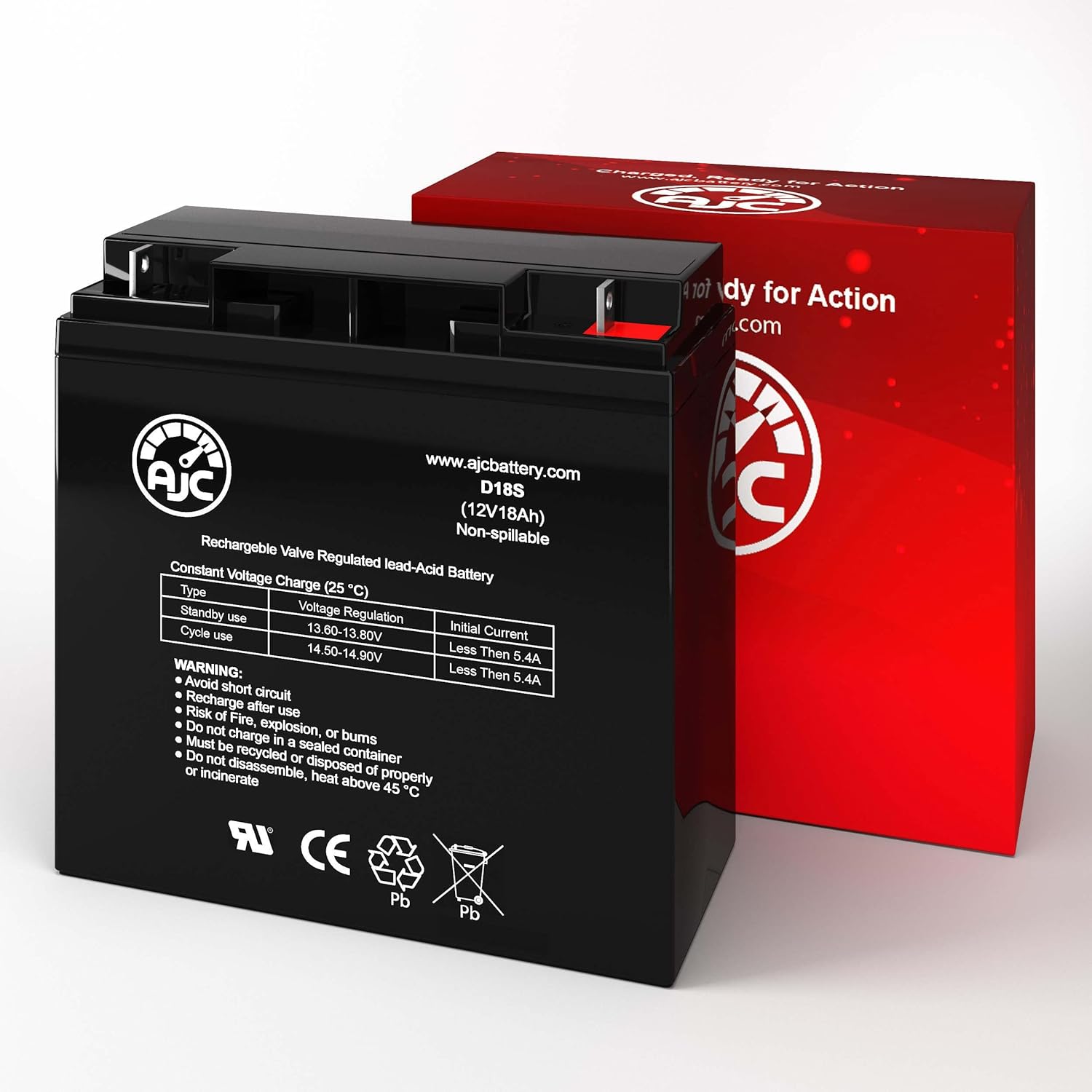 AJC Xantrex Technology XPower PowerSource 1800 12V 18Ah Jump Starter Battery – Este es un reemplazo de marca