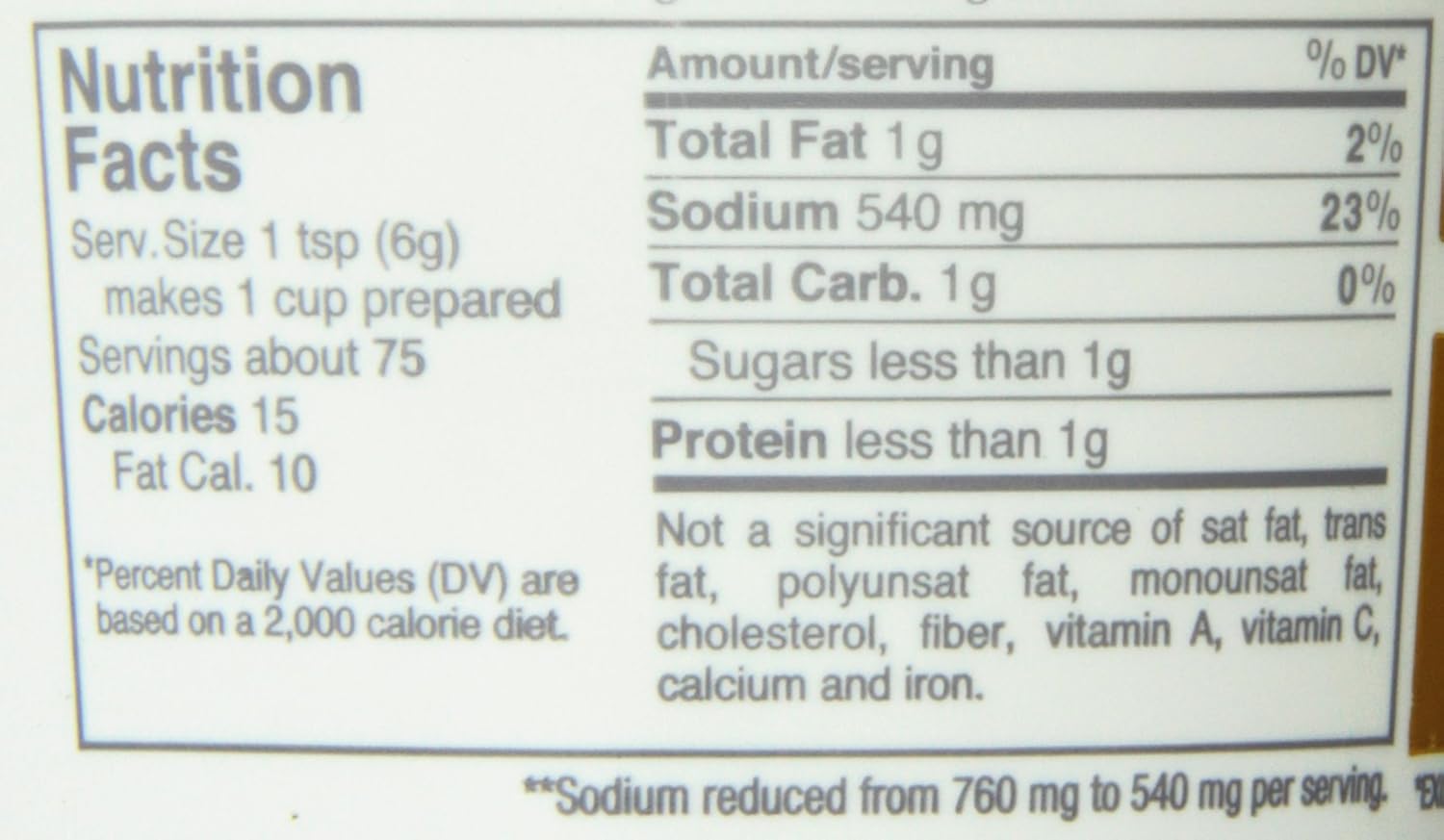 Del menor sin gluten pollo Base fabricada con ingredientes naturales, 16onzas