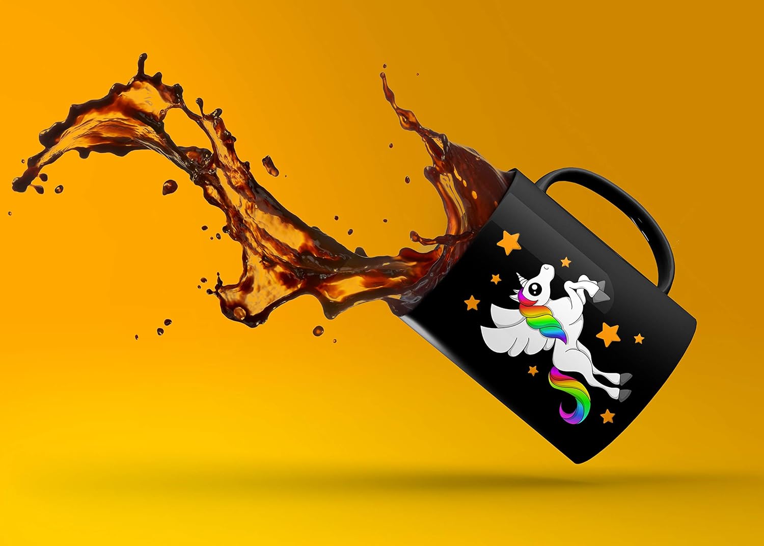 Taza sensible al calor  Taza de café que cambia de color  Taza de café divertida  Preciosa taza de lindas caricaturas  Gran taza para el día del