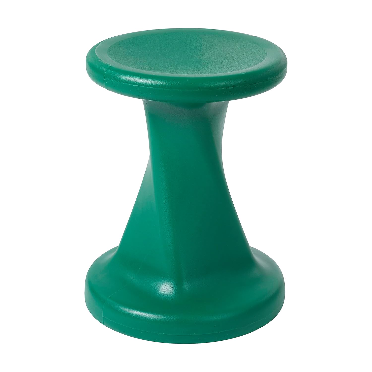 ECR4Kids Taburete tambaleante Twist, altura del asiento de 18 pulgadas, asientos activos, verde