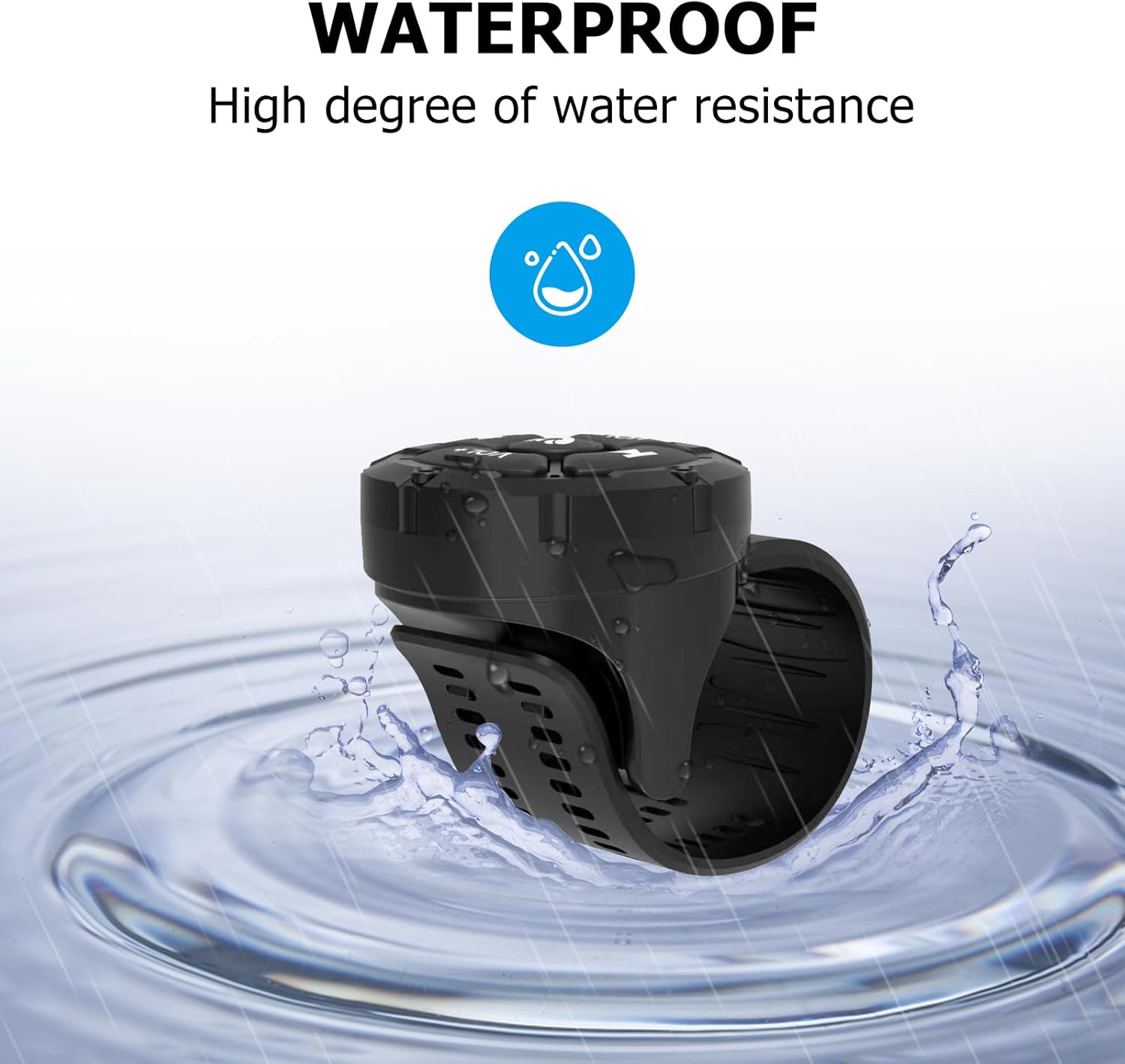Control remoto universal del volante del coche inalámbrico botón impermeable soporte Bluetooth adecuado para Android iPhone Wince conectado a
