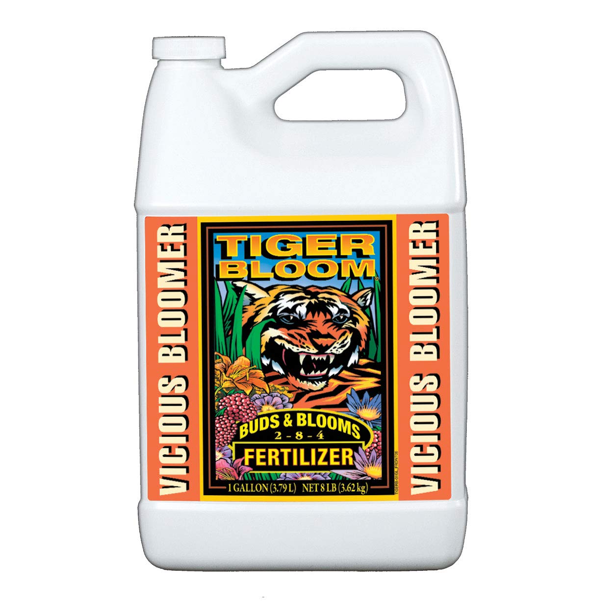 Fertilizante líquido concentrado para plantas Tiger Bloom, 2 galones  FX14020