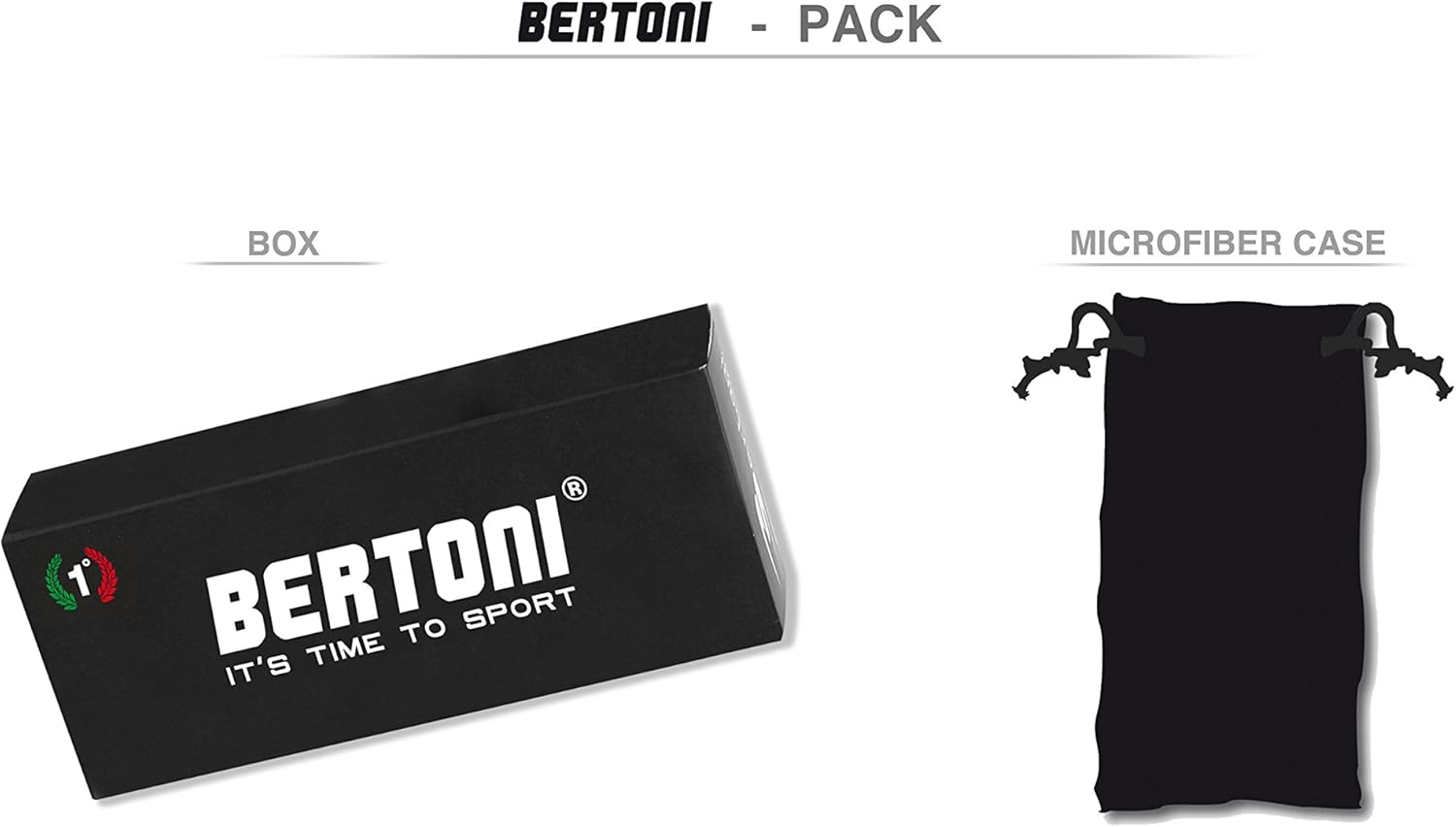 Bertoni Deportes Ciclismo MTB Gafas De Sol Hombres Mujeres Antivaho Lente Óptica RX Portador Acc. – GEMINI NUEVO