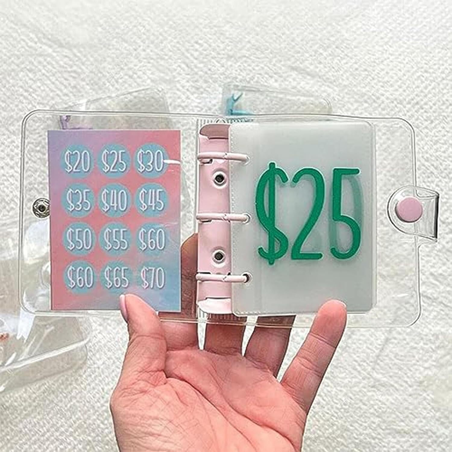 Carpeta de desafío de ahorro de 1000 unidades, carpeta de ahorro de dinero, desafío de ahorro de dinero, desafío de ahorro de sobre, mini carpeta de