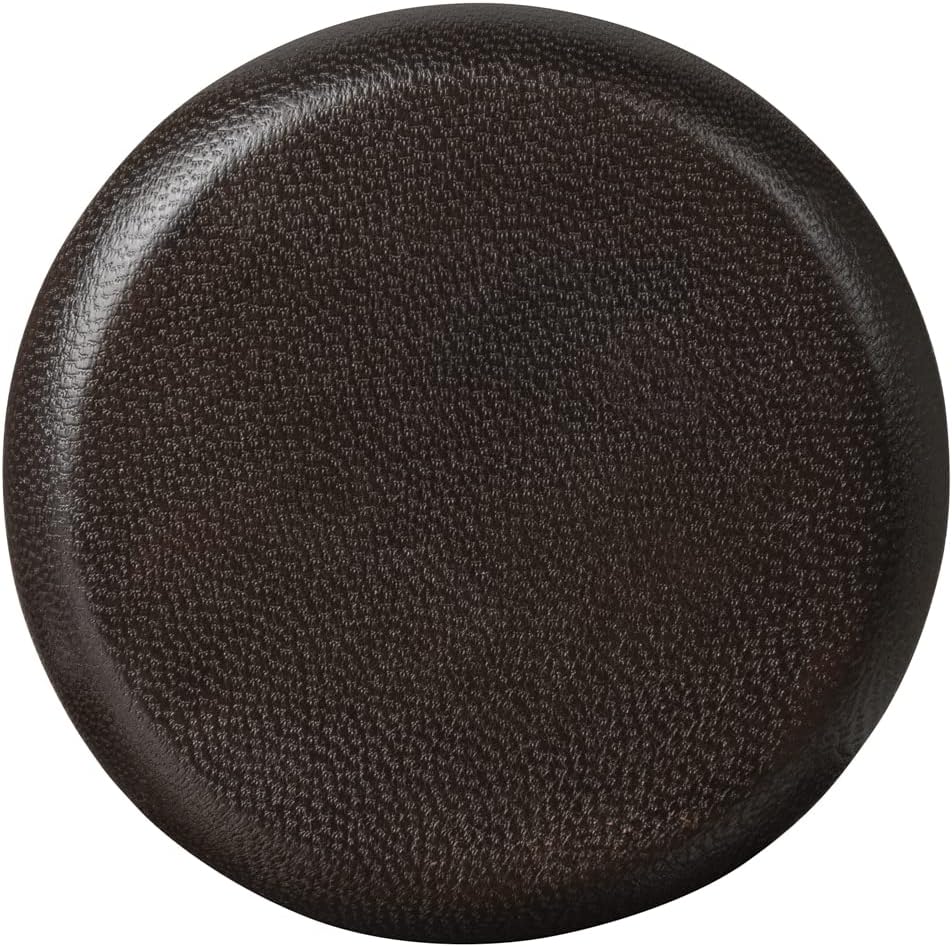 WE Games Juego de tazas profesionales hechas a mano de cuero marrón oscuro, 5 dados y bolsa de transporte de tela