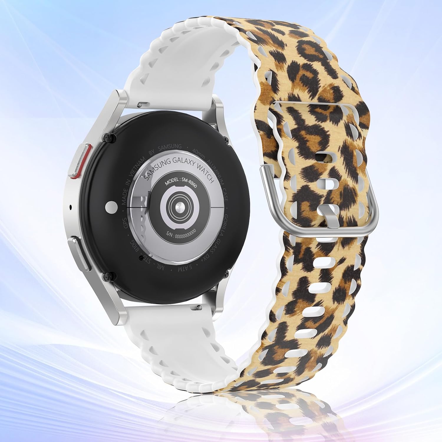 ZSMJ Compatible con Samsung Galaxy Watch 654 Band 1.575 in 1.732 inClassic 1.693 in 1.850 in 1.654 in 1.811 inPro 1.772 inActive 2Watch 3 1.614 in,