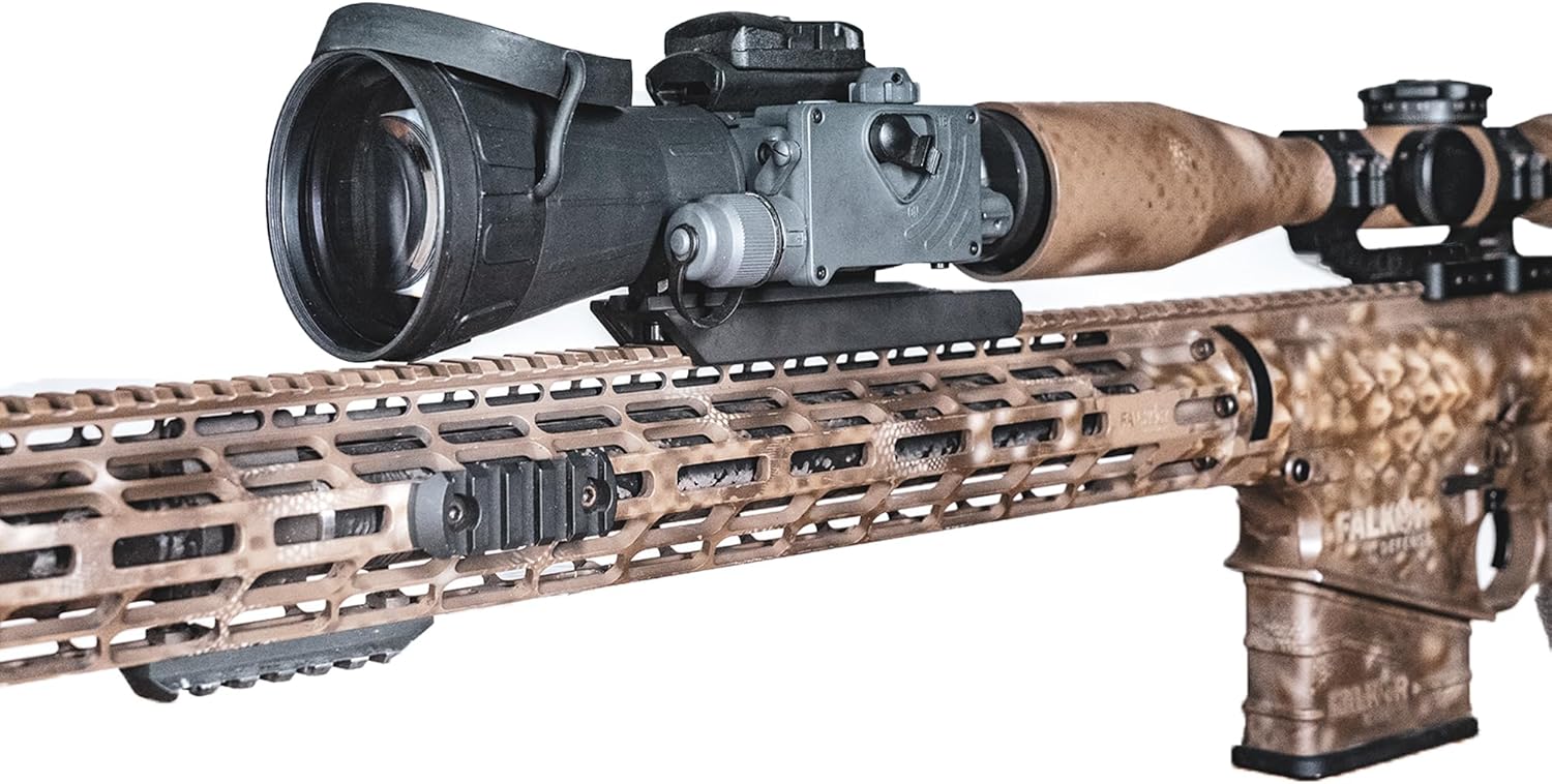 Armasight CO-LR – Visión nocturna con clip para largo alcance, Gen 3 Bravo Ghost White Phosphor IIT, NSCCOLR001G9DA1