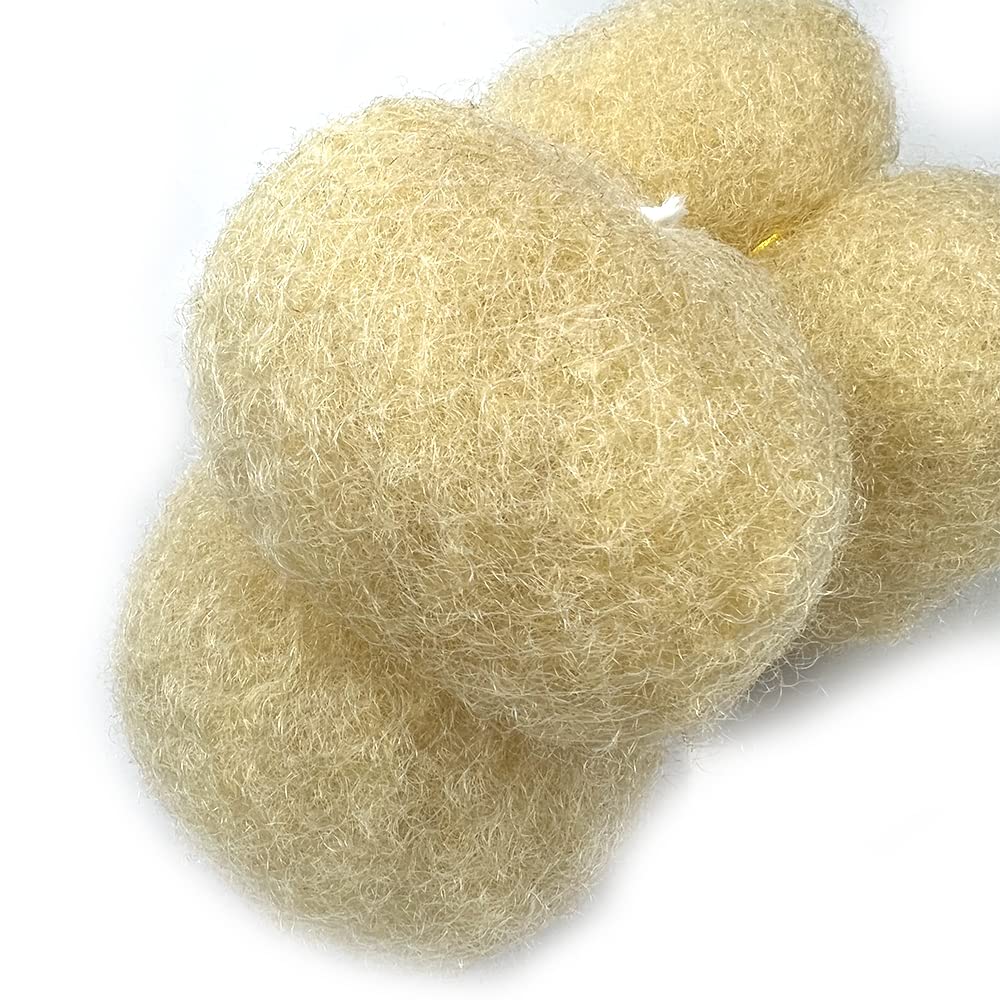 Cabello humano afro ajustado para rastas, ideal para hacer mechas, reparar extensiones, torcer o trenzas, 4 manojos por paquete, rubio claro #613 de