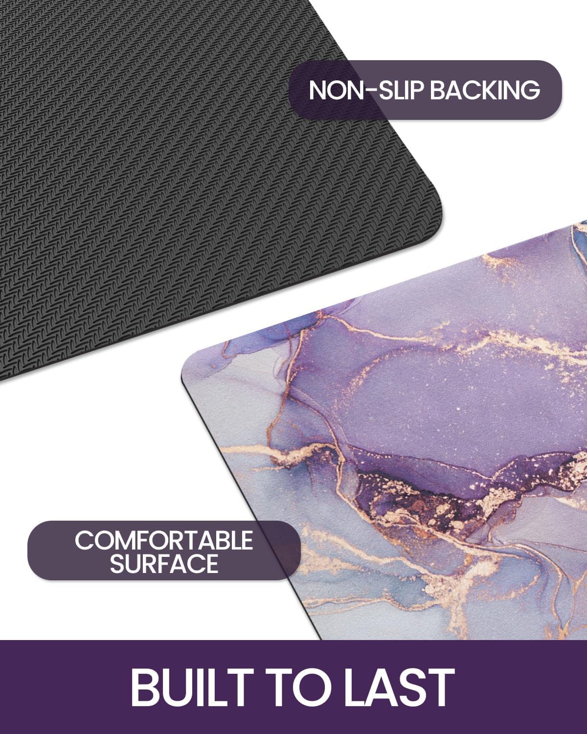 DEXI Alfombra de baño súper absorbente, ultrafina, de perfil bajo, antideslizante, de secado rápido, lavable para fregadero, ducha, inodoro, 17 x 32