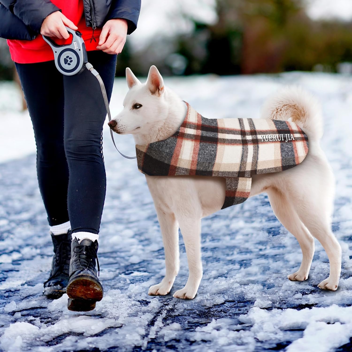 Abrigo de invierno para perro, chaqueta para perro, chaqueta de franela, impermeable, resistente al viento, ropa cálida para perro, abrigo de estilo