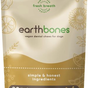 Earthbones – Masticables dentales para perros de 3 a 10 libras, 30 huesos Earthbones – Masticables dentales para perros de 3 a 10 libras, 30 huesos
