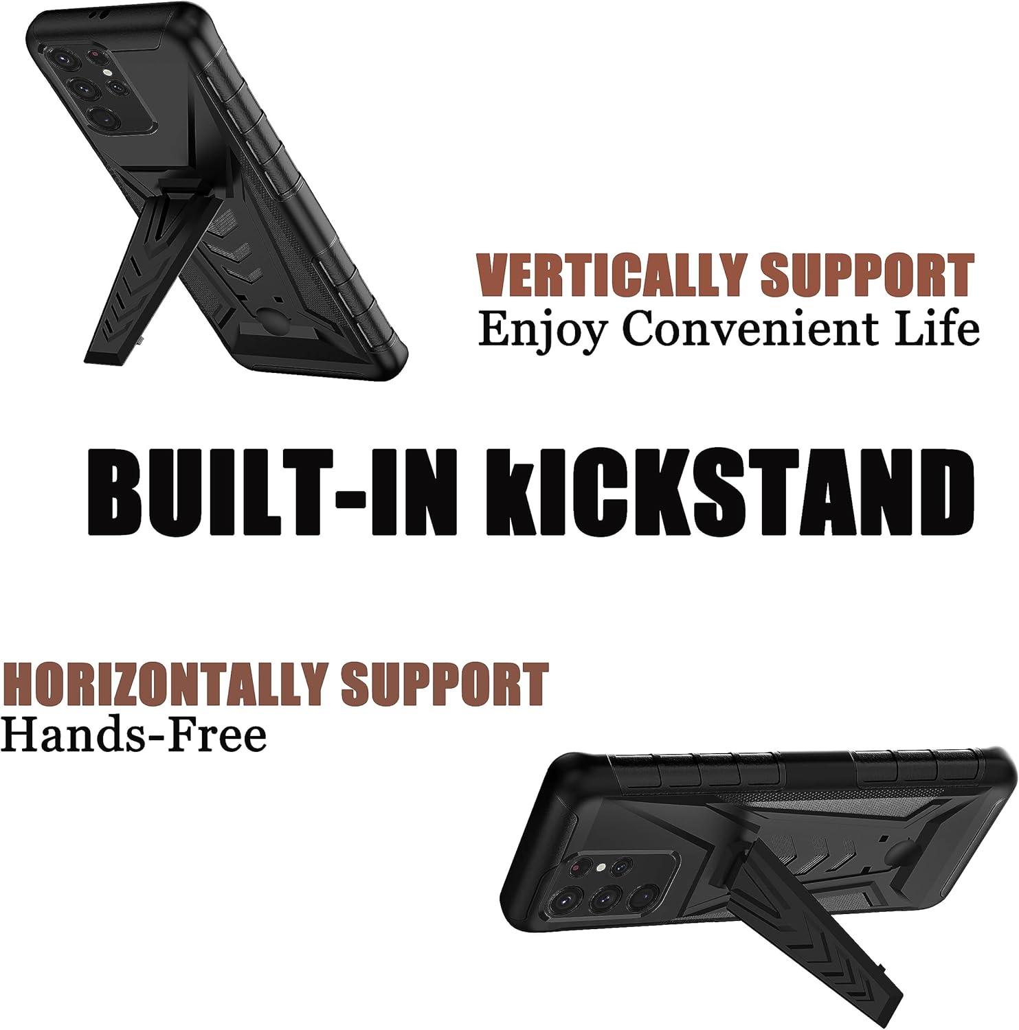 Asuwish Funda para teléfono Samsung Galaxy S22 Ultra 5G con clip para cinturón, soporte híbrido, resistente, resistente, de grado militar, funda