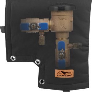 Cubierta para prevención de reflujo, cubierta para disyuntor de vacío de presión de reflujo para invierno, bolsa de cubierta aislada para válvula de Cubierta para prevención de reflujo, cubierta para disyuntor de vacío de presión de reflujo para invierno, bolsa de cubierta aislada para válvula de