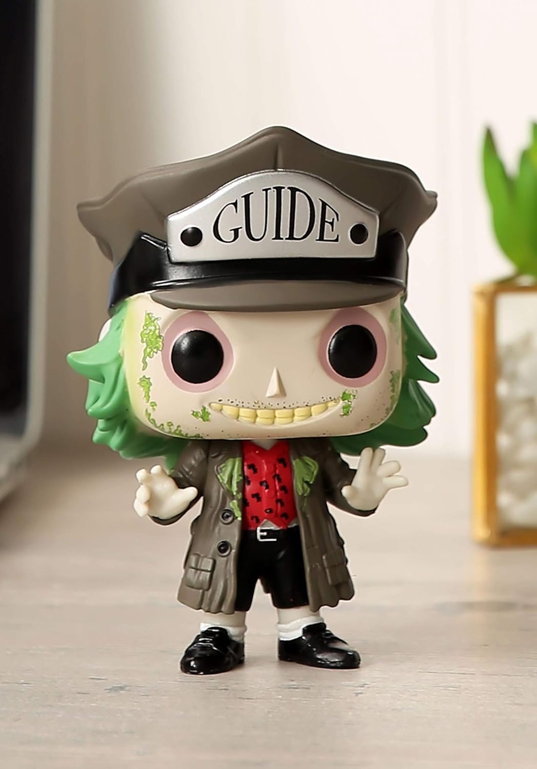 Funko Pop Horror Beetlejuice – Figura coleccionable de Beetlejuice con sombrero, multicolor